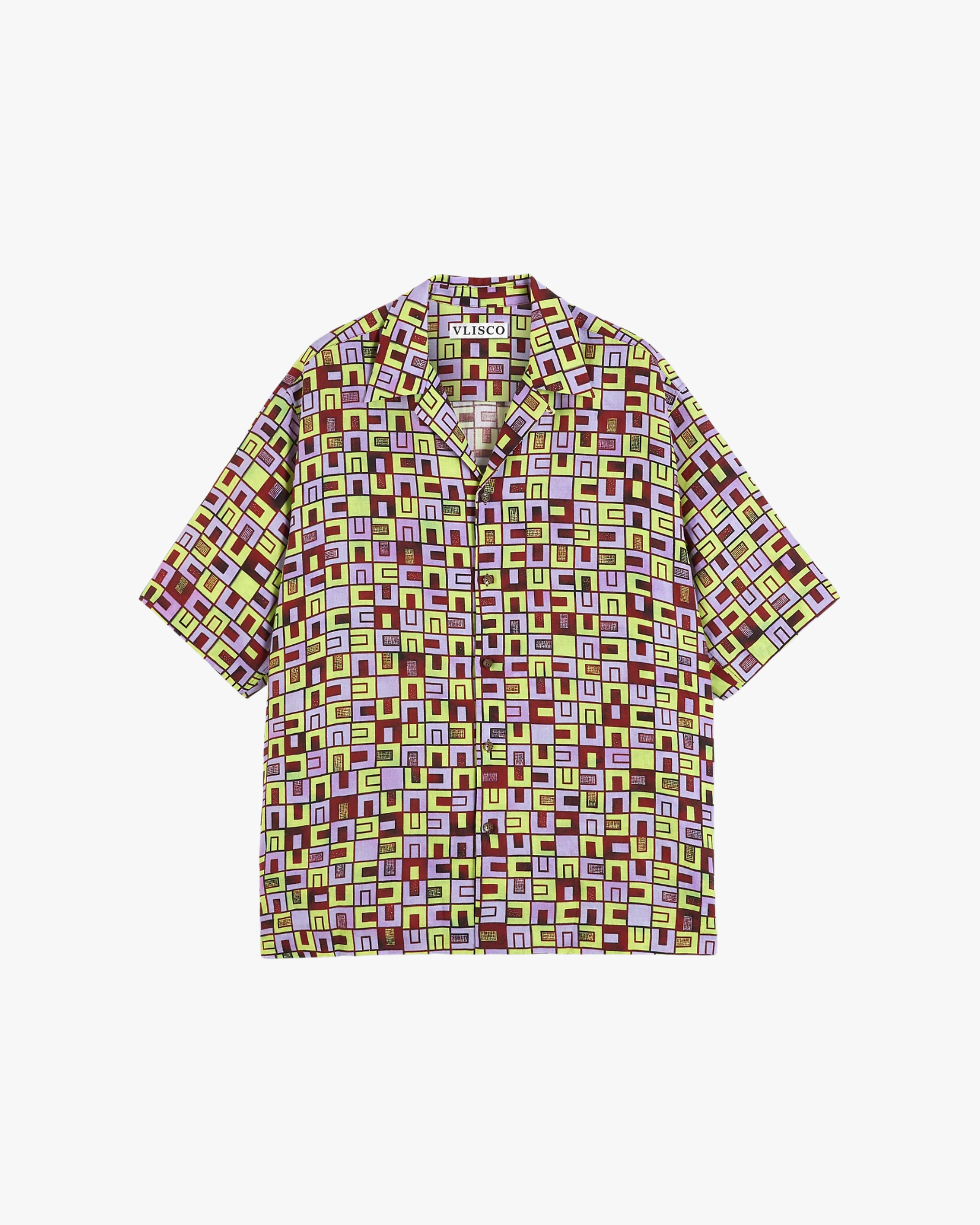 Shirt Cotonou Boxes Print