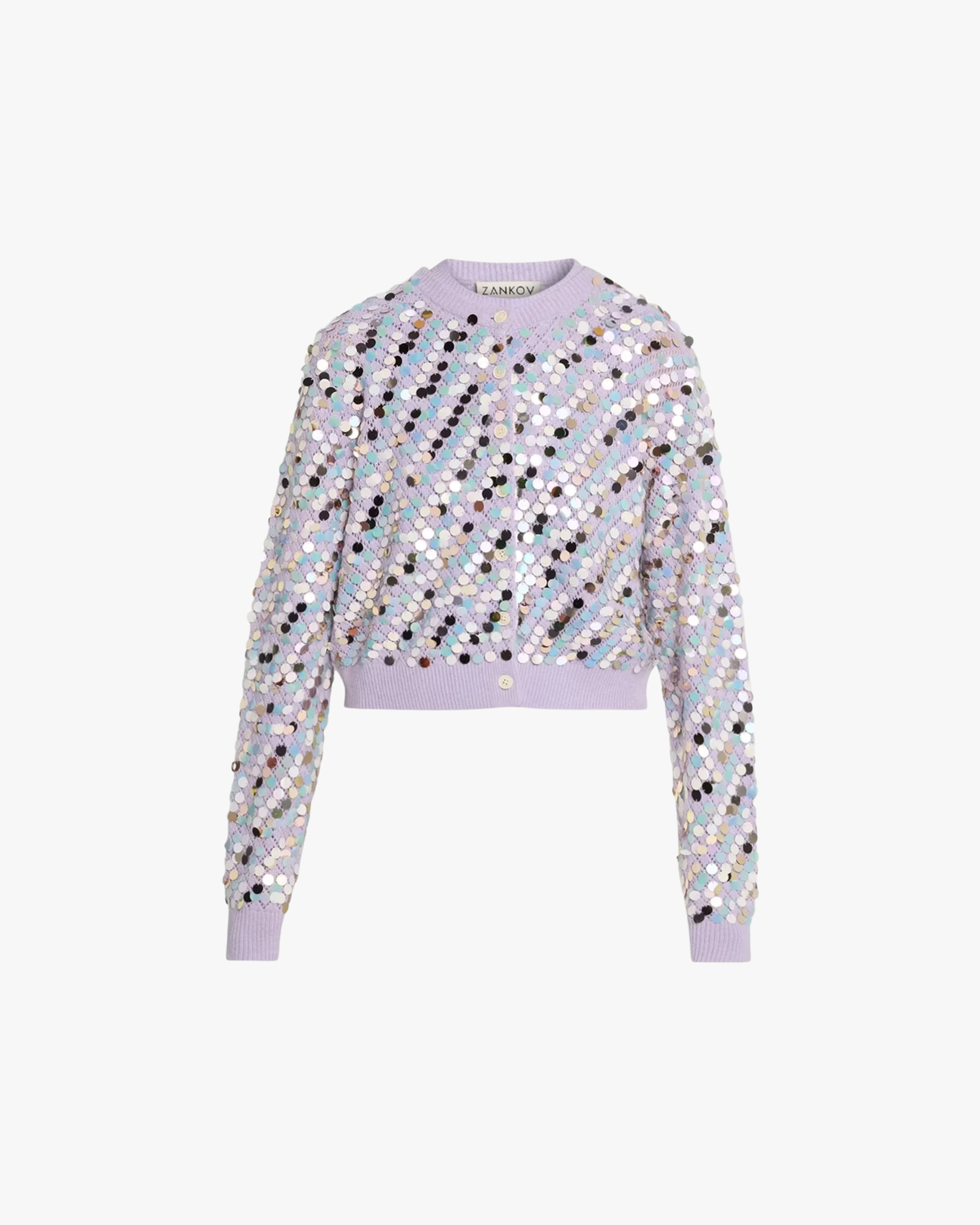 Paillette Cardigan Thyso Lavender