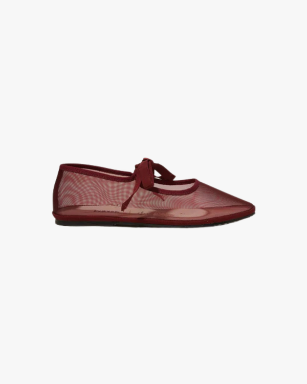 Bebe Friulan Mesh Ribbon Cherry