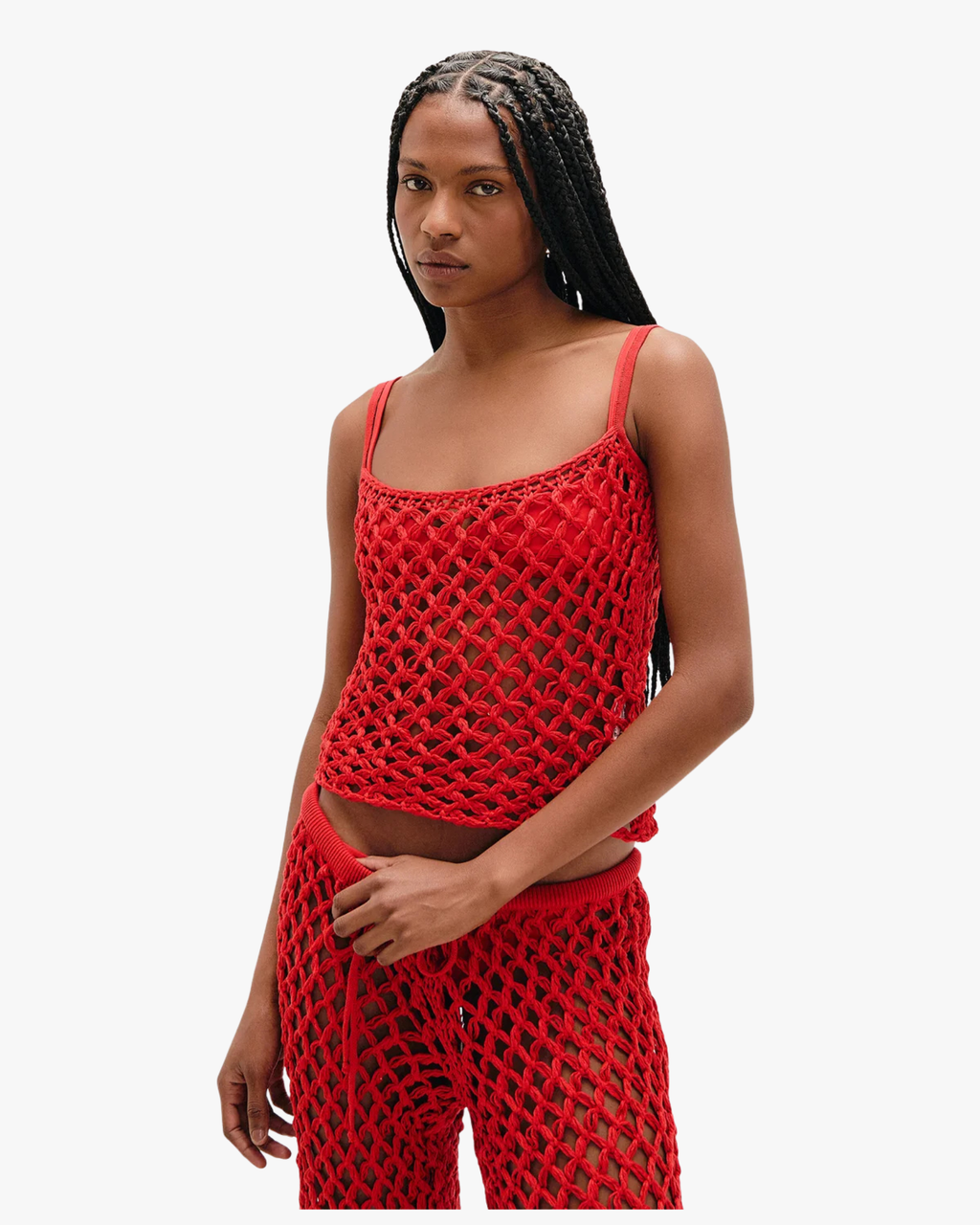 Top Knit Clara Red