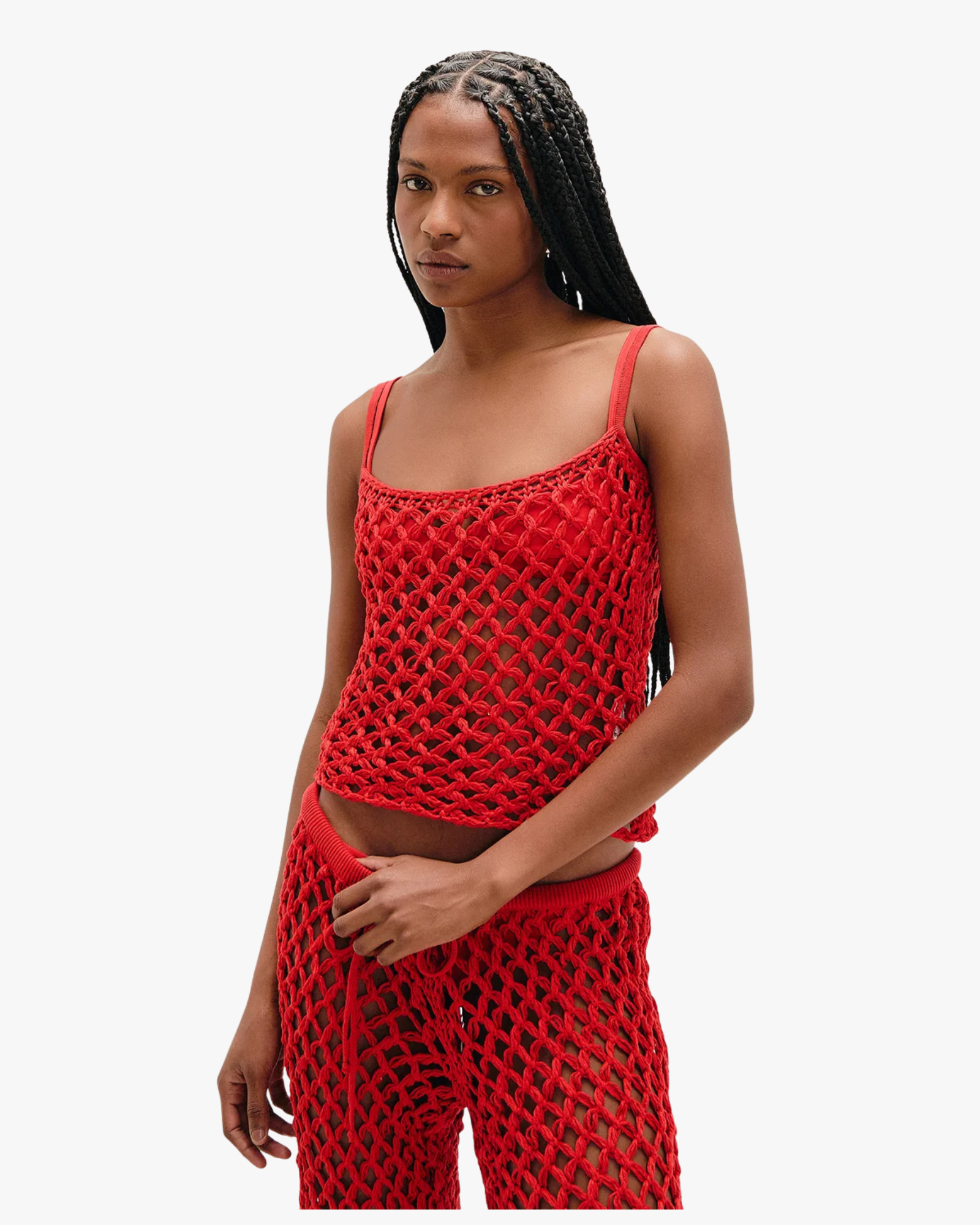 Top Knit Clara Red