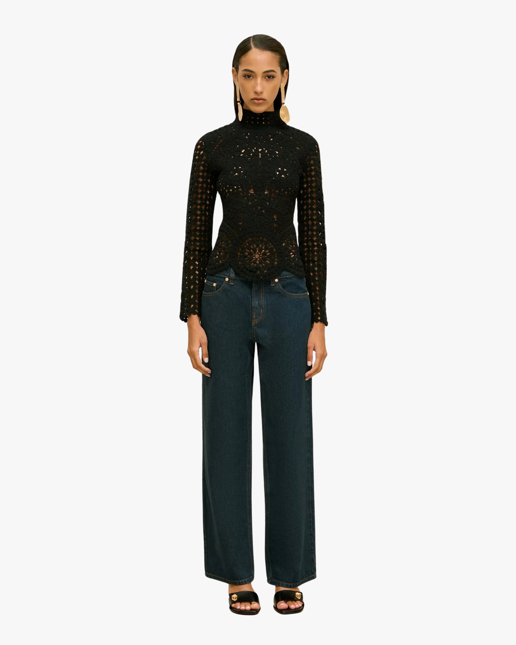 Top Deia Black