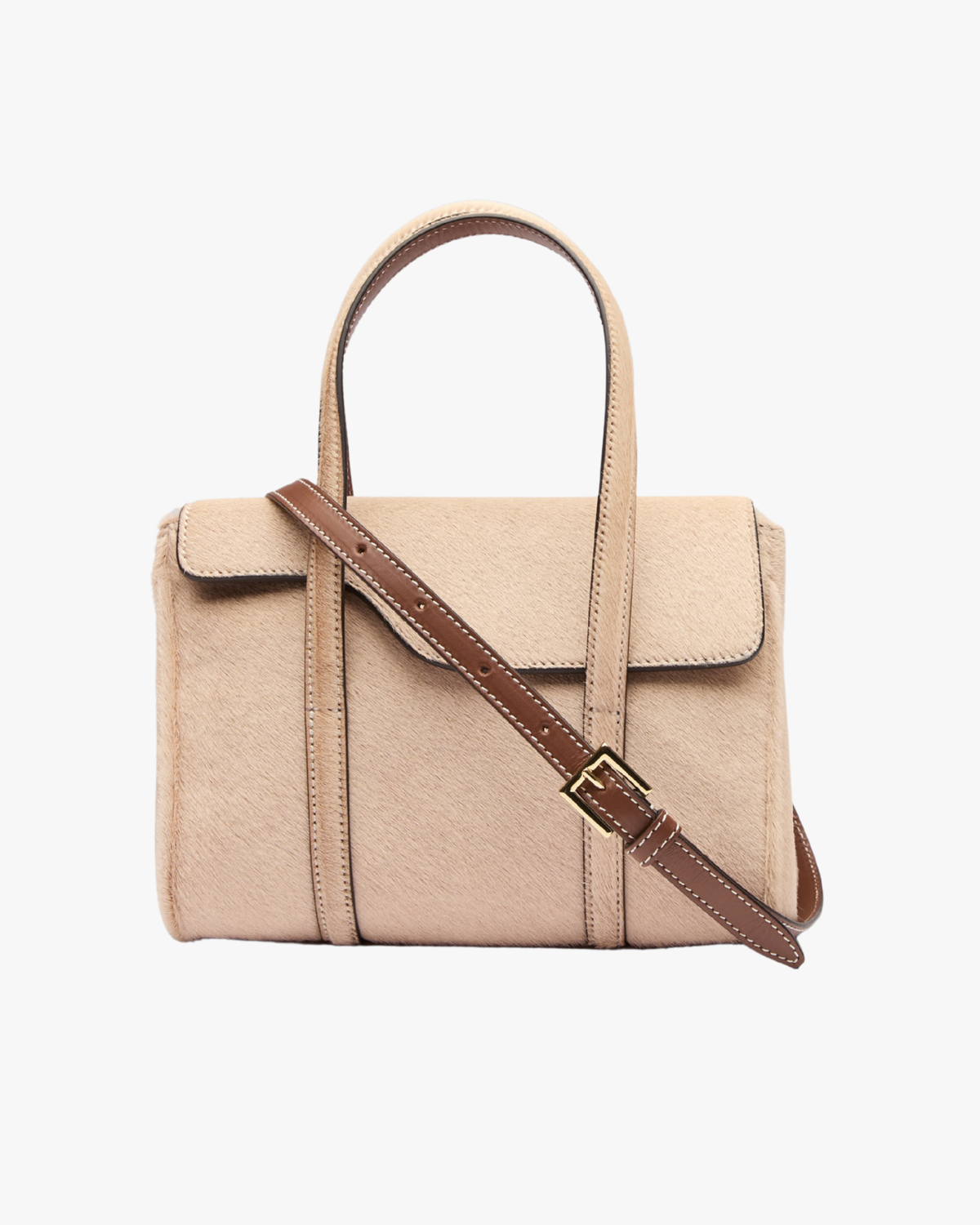 Handbag Carloforte Pony Marmotta