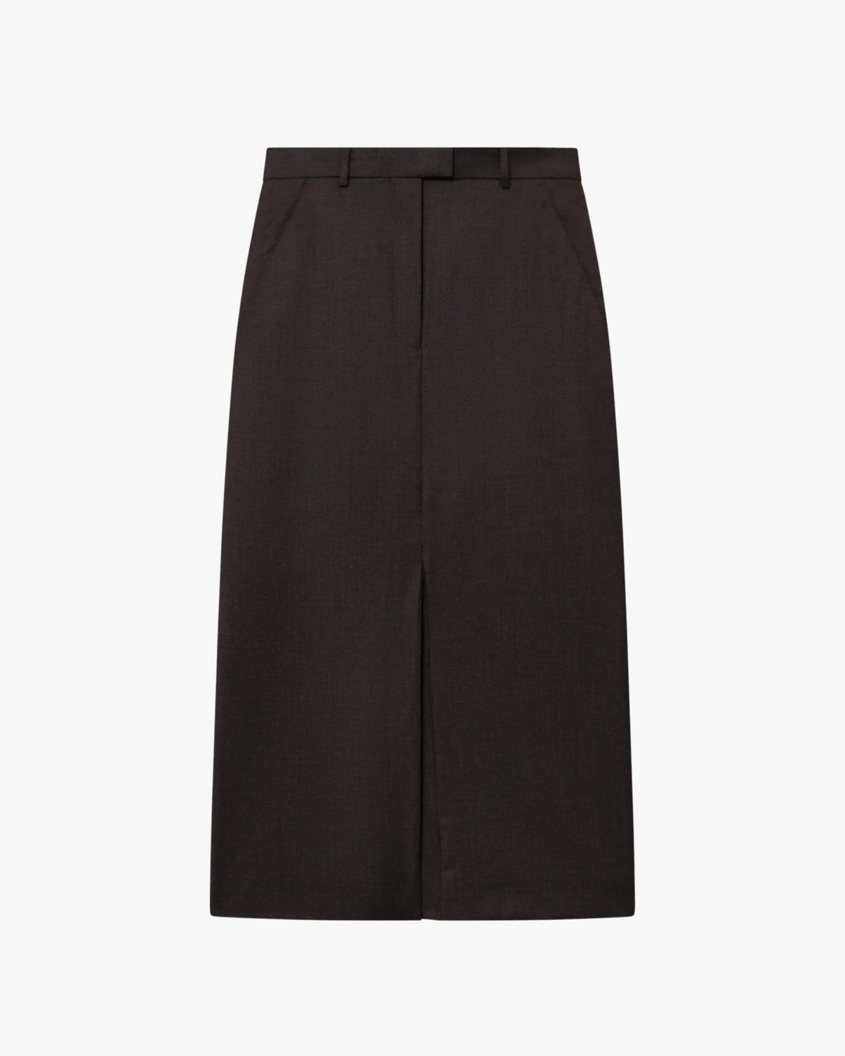 Long Pencil Skirt Nuna Deep Brown