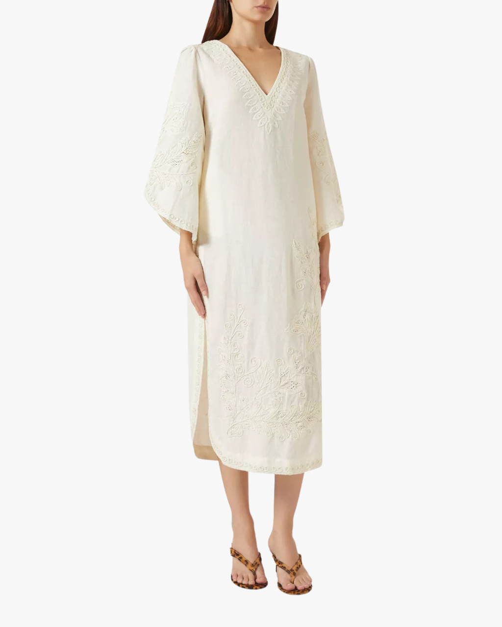 Myriam Kaftan Papyrus With Payrus Embroidery