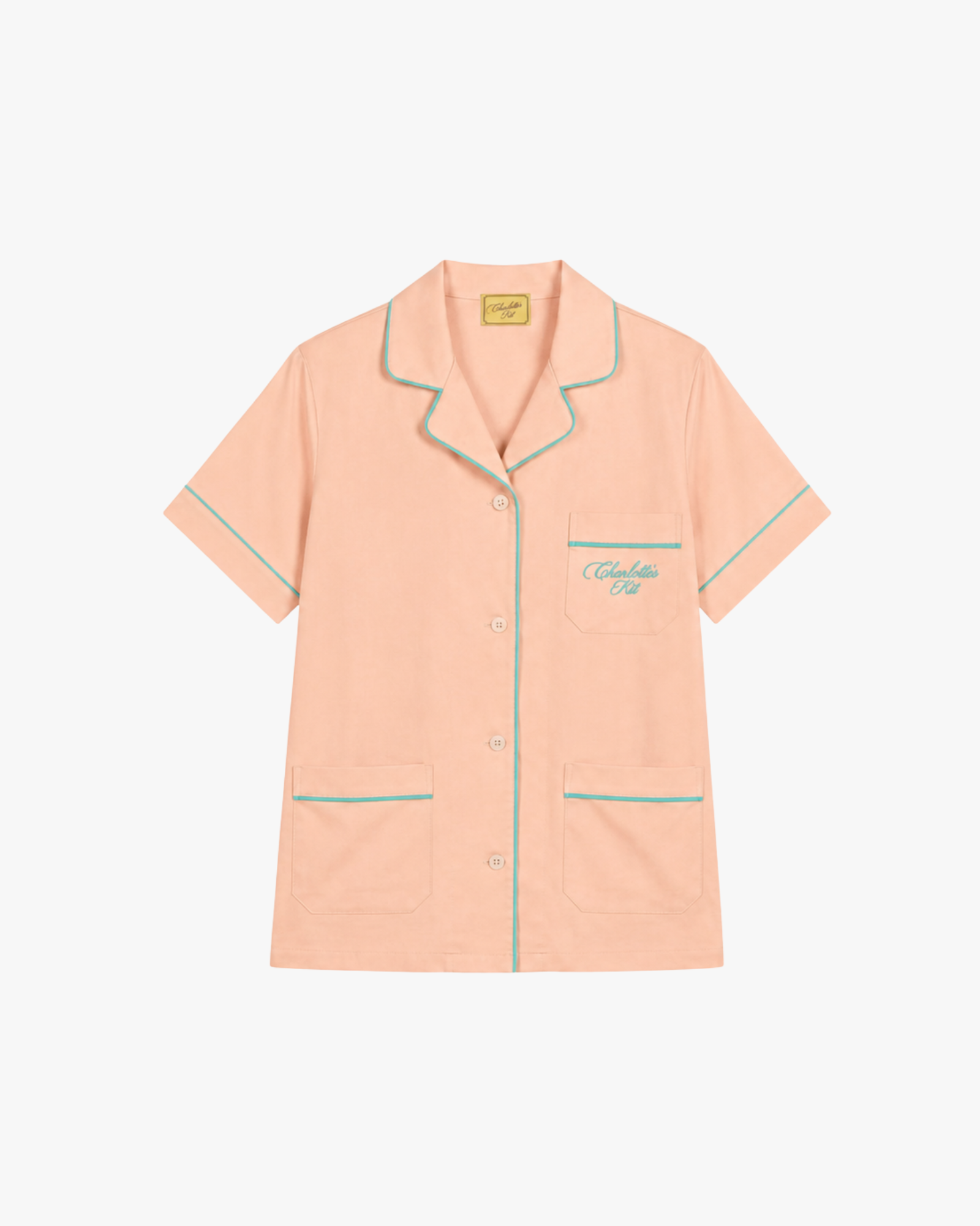 Pajama Set Short Peach