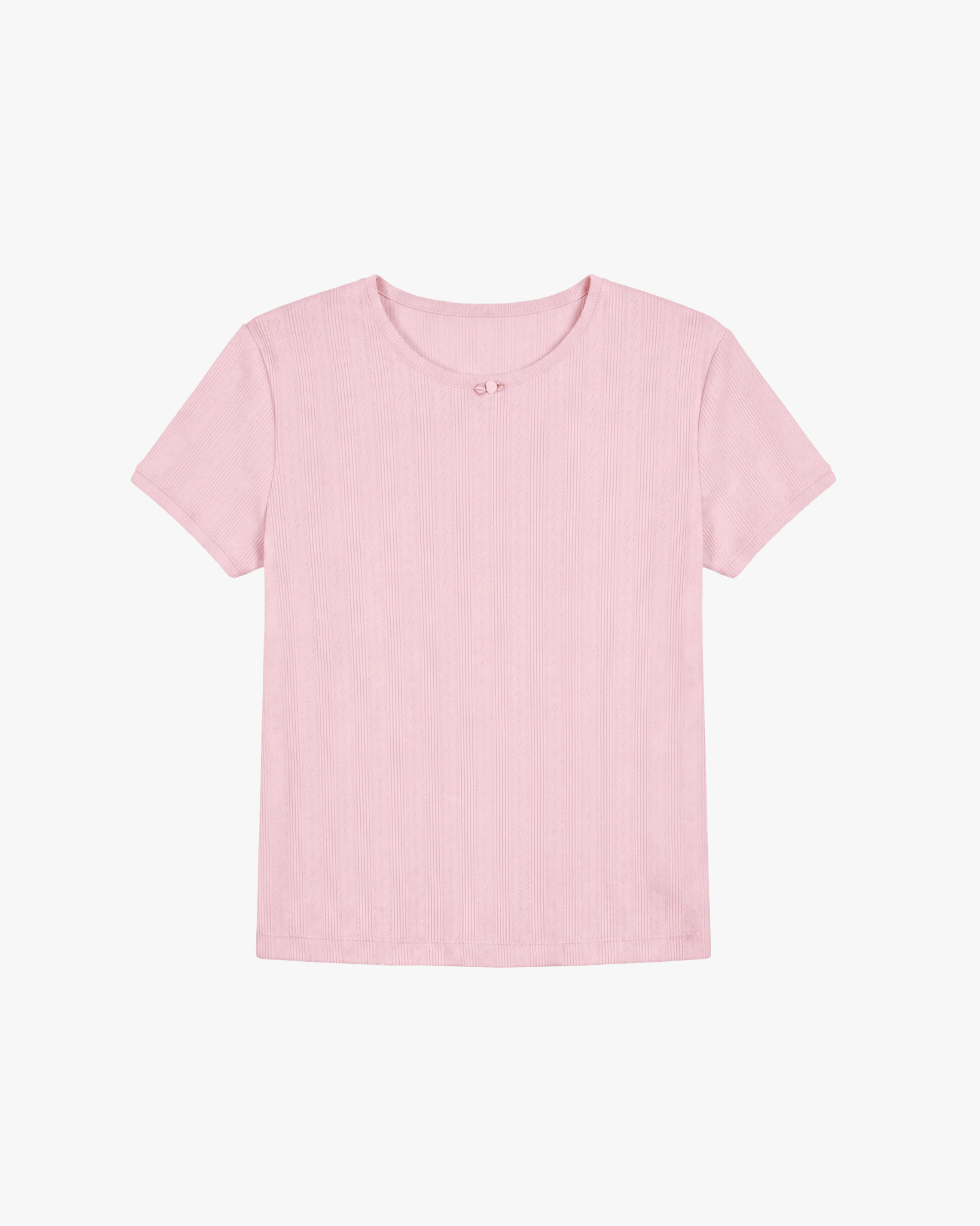 T-Shirt Pointelle Pink