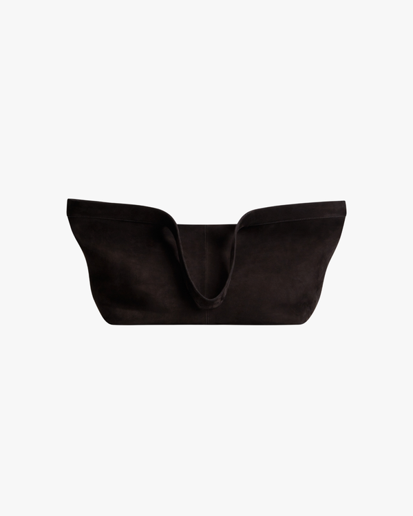 Shoulder Bag Como City Nubuck Carbon
