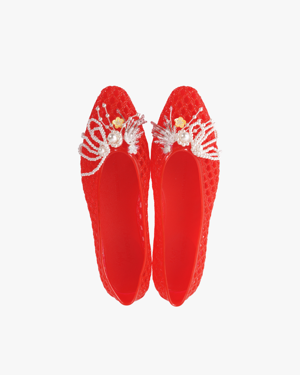 Ballerina Flats Peony Red
