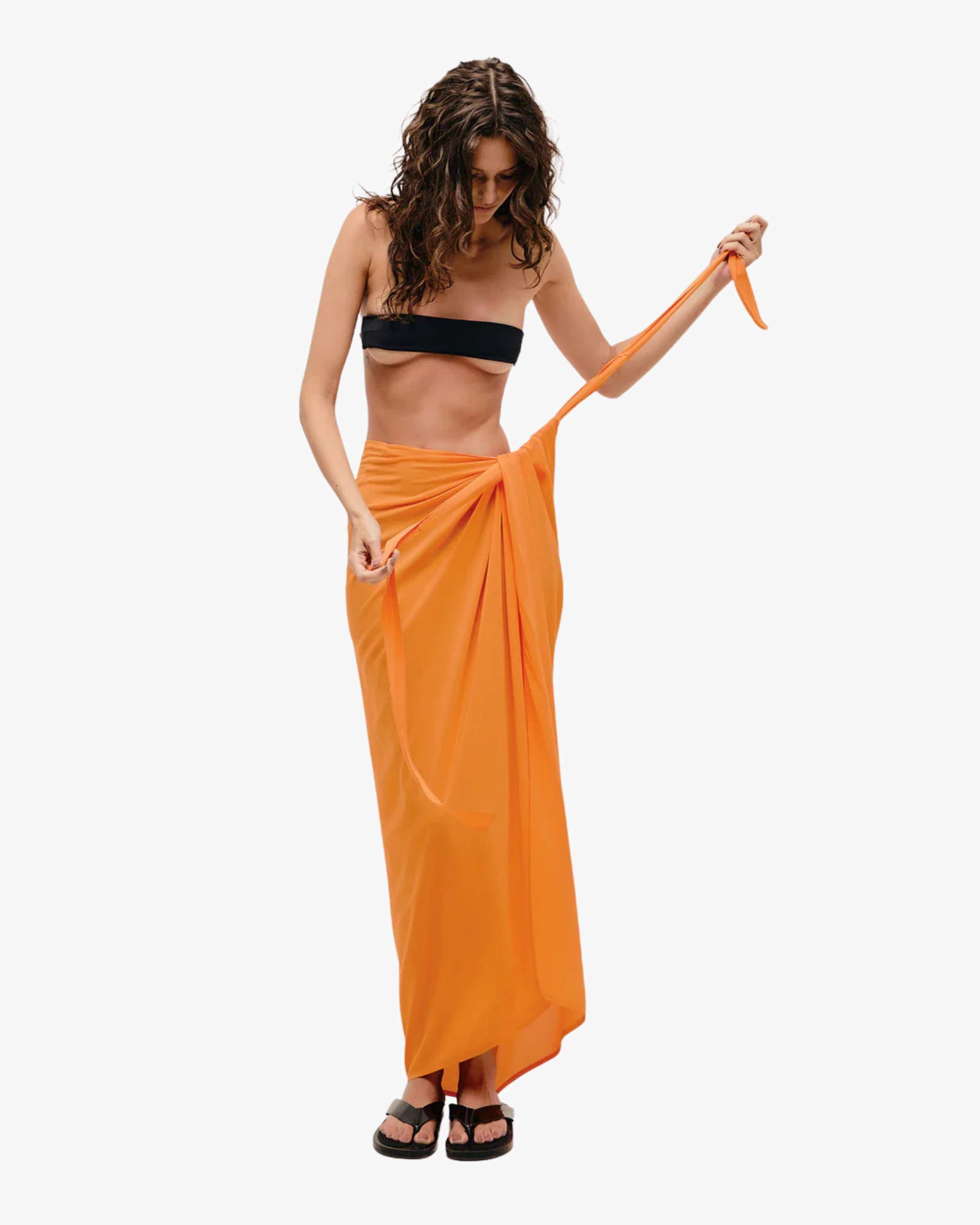 Skirt Panneaux Mandarina