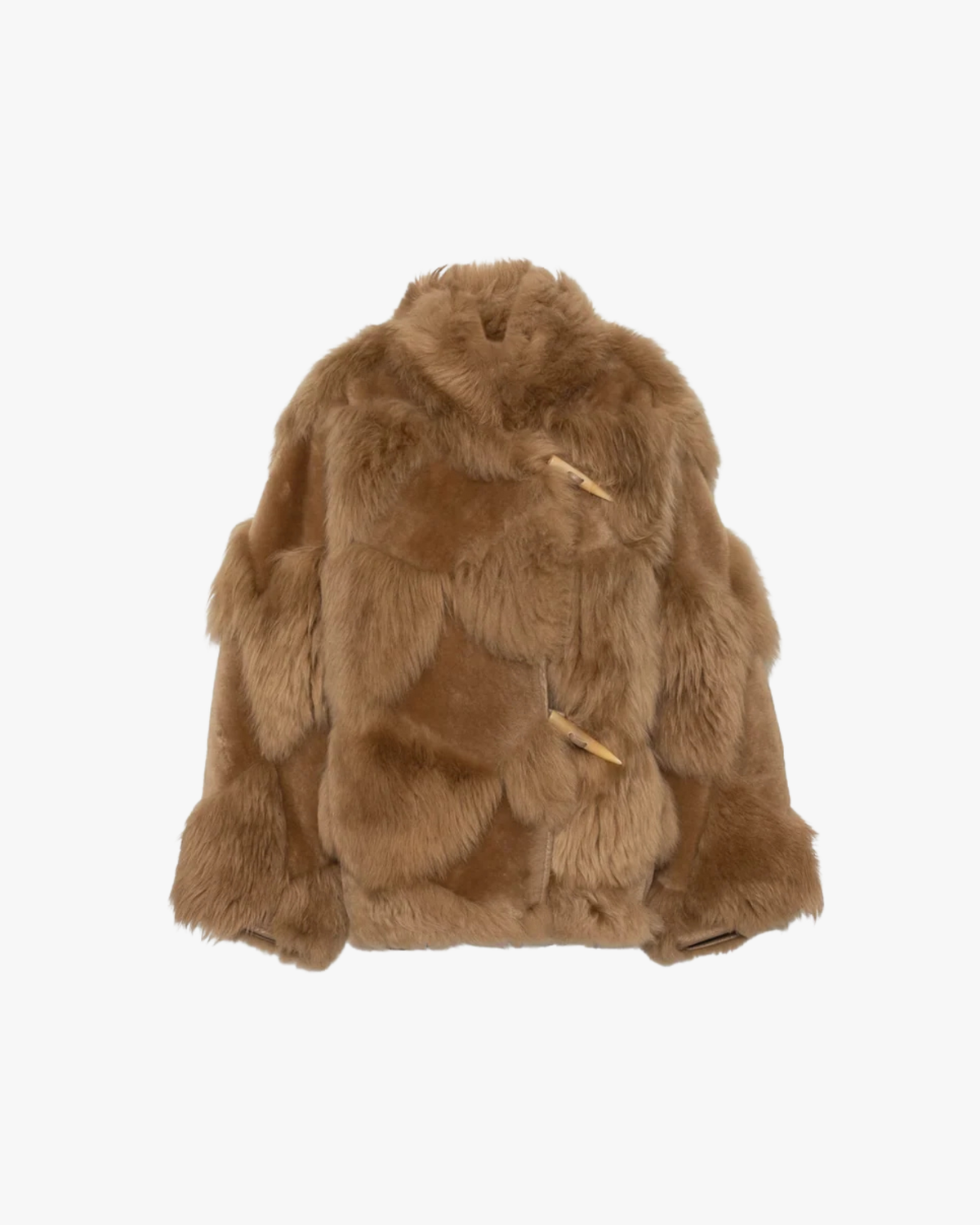 Reversible Shearling Jacket Iceland Limited Camel