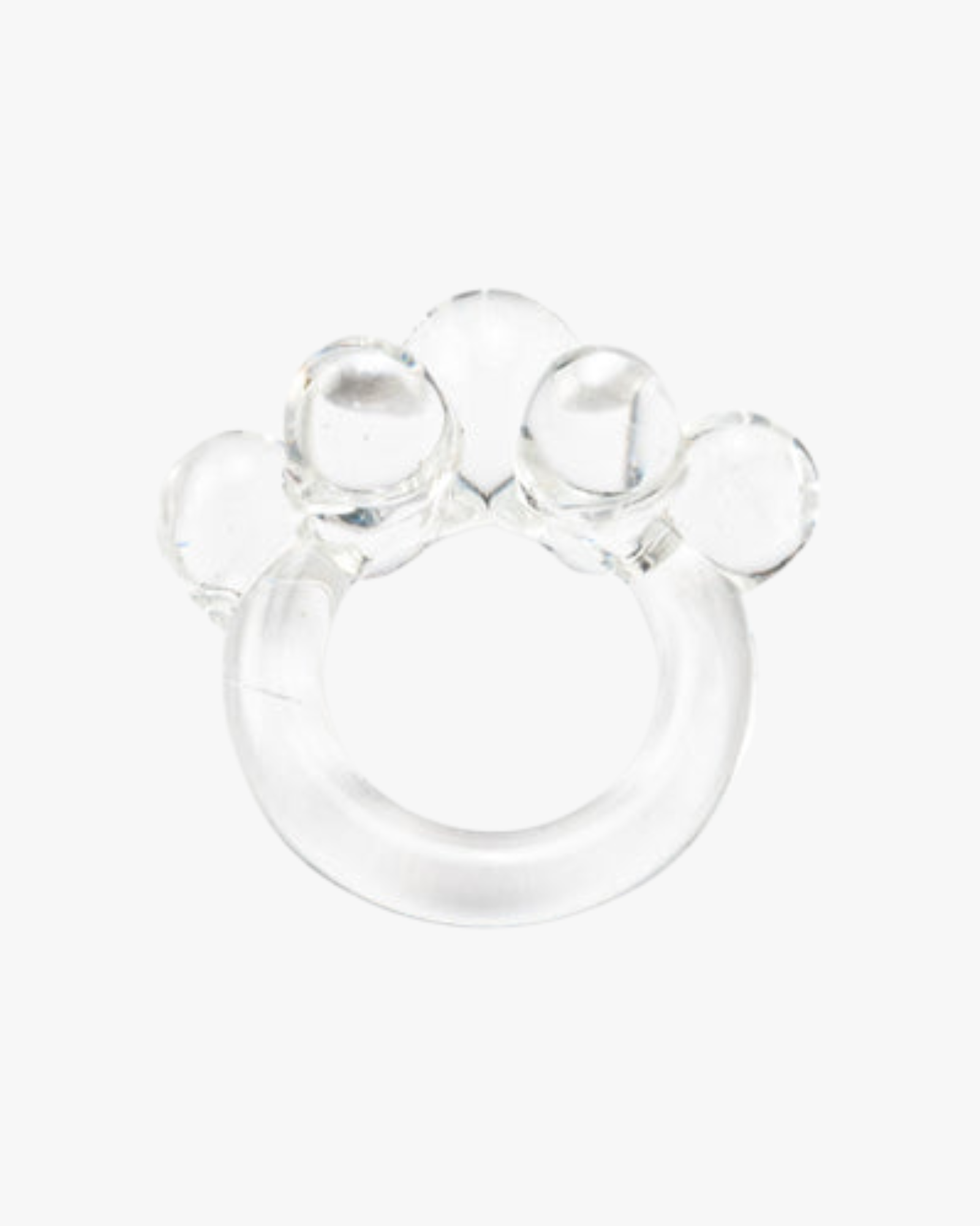 Anello di vetro riciclato del mago