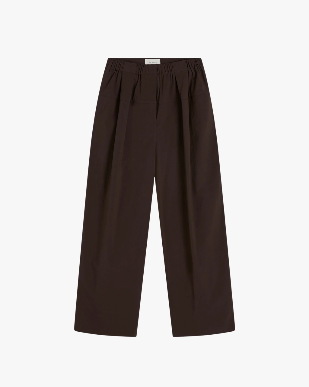Relaxed Pleat Pants Bark