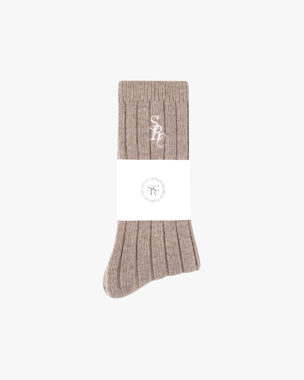 SRC Cashmere Socks Tapioca