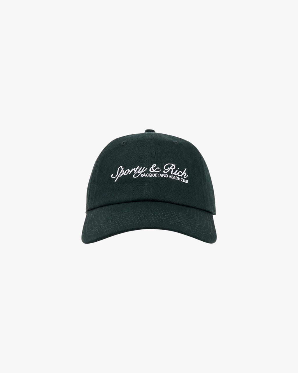 Cotton cap with contrast logo