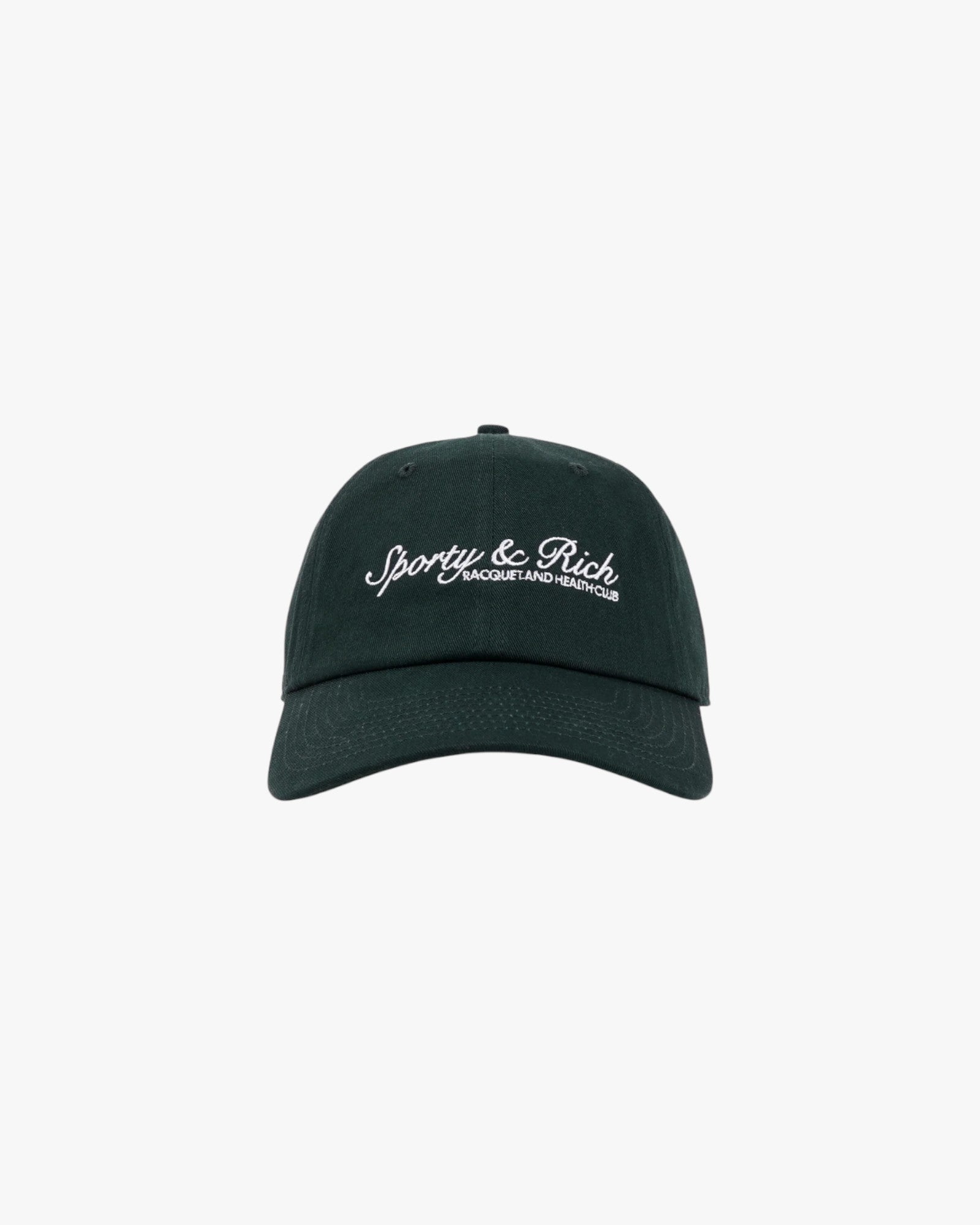 Cotton cap with contrast logo