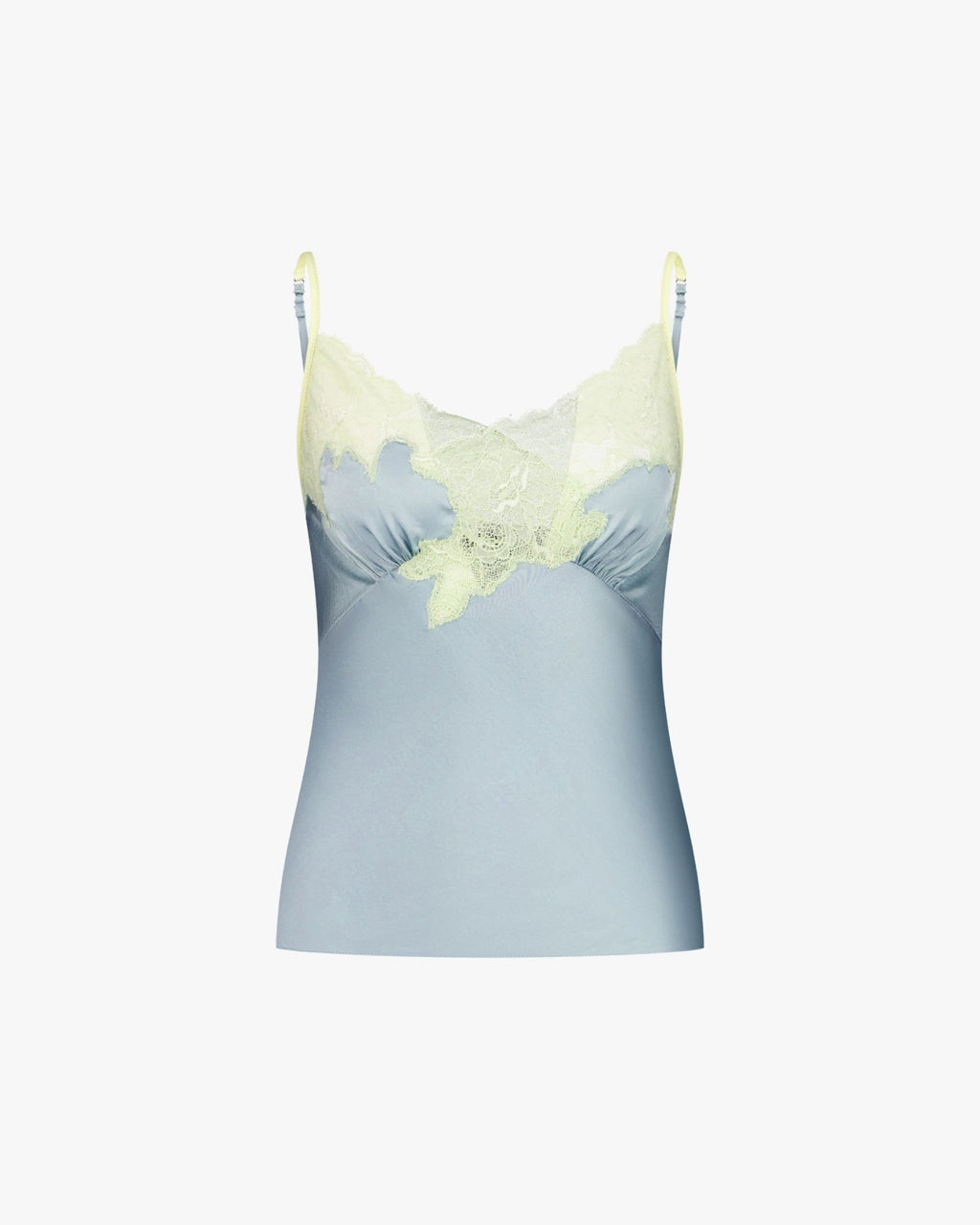 Signature Lace Top Antique Blue/Pistachio