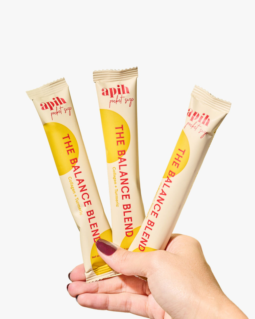 The Balance Blend Pocket Size, Peptan® B Collagen + Turmeric, 20 Sachets