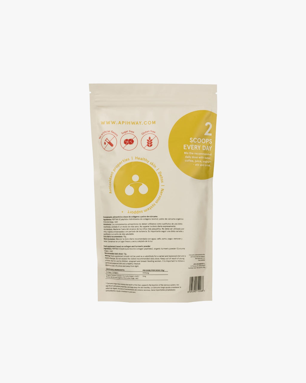 The Balance Blend, Peptan® B Collagen & Turmeric, 400 g Powder