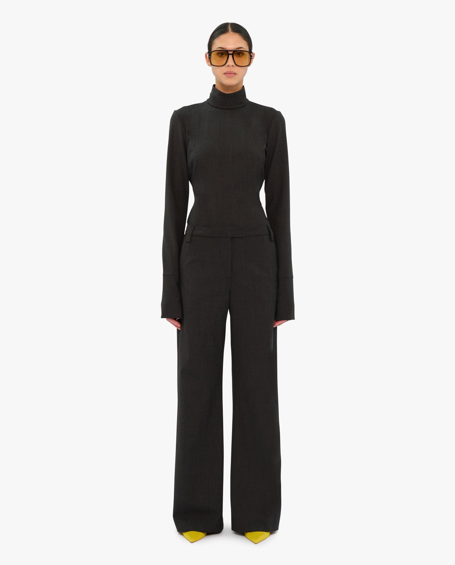 C-Alek Poli Lana Chino Fitted Waist