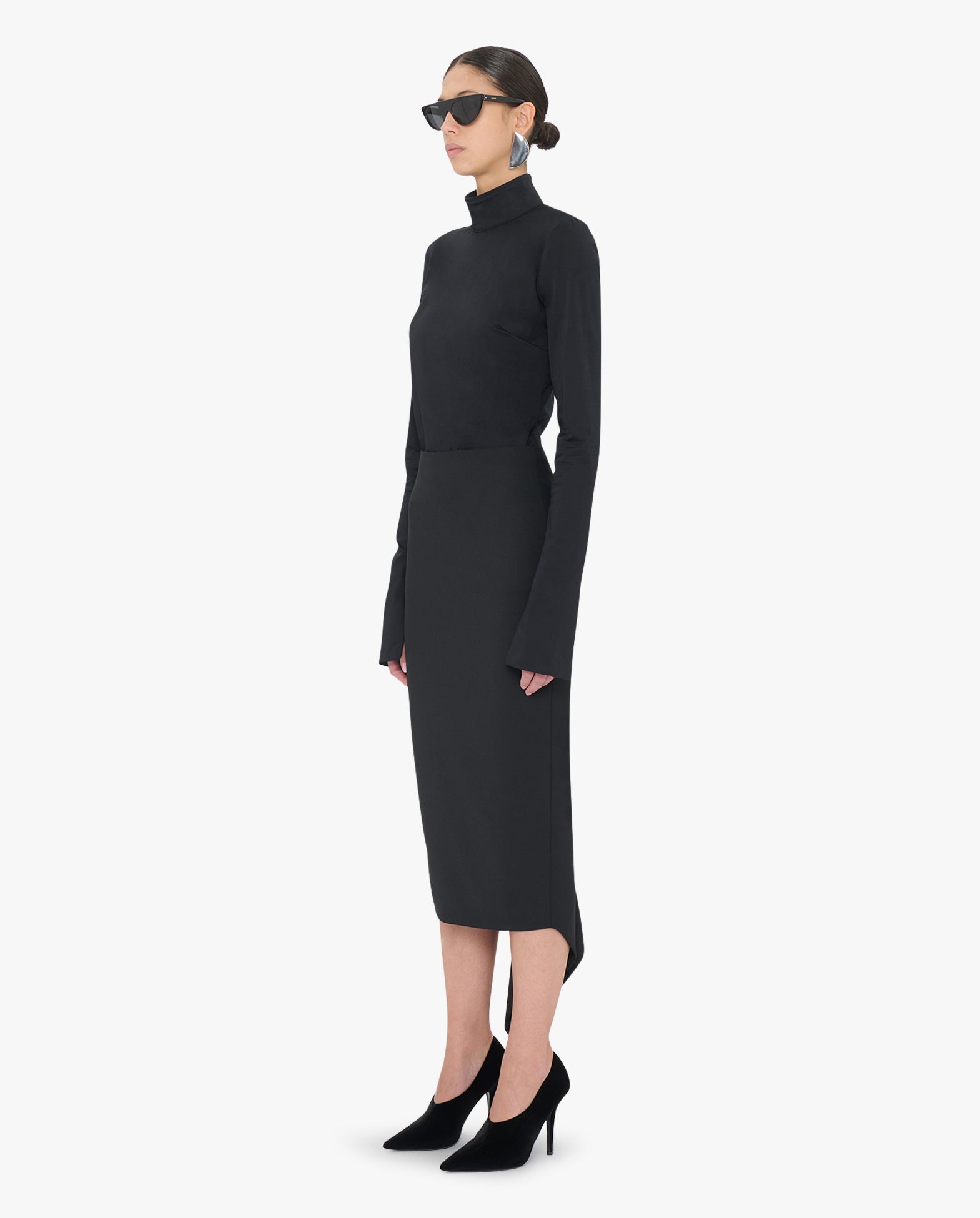 C-Bree Poli Lana Longuette Skirt