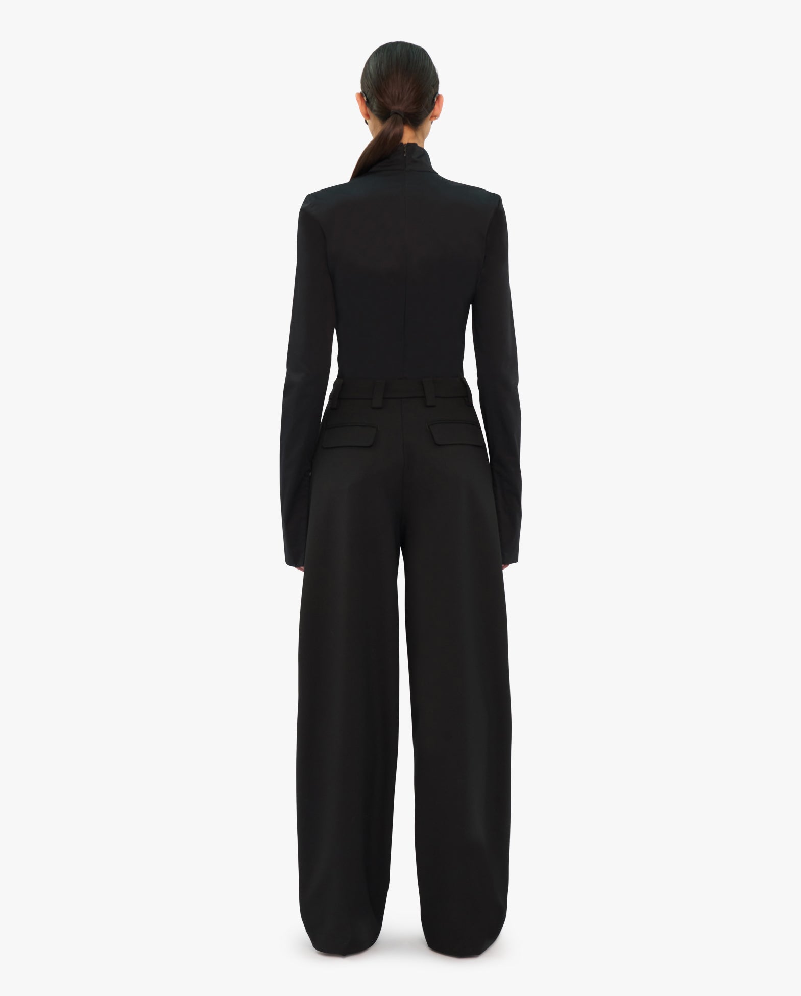 Cara Poli Lana Chino Pleat Pants