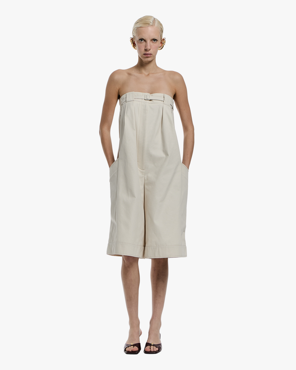 Sleeveless Midi Jumpsuit Butter