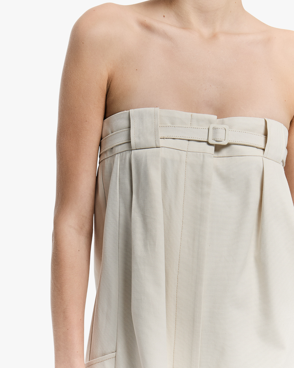 Sleeveless Midi Jumpsuit Butter