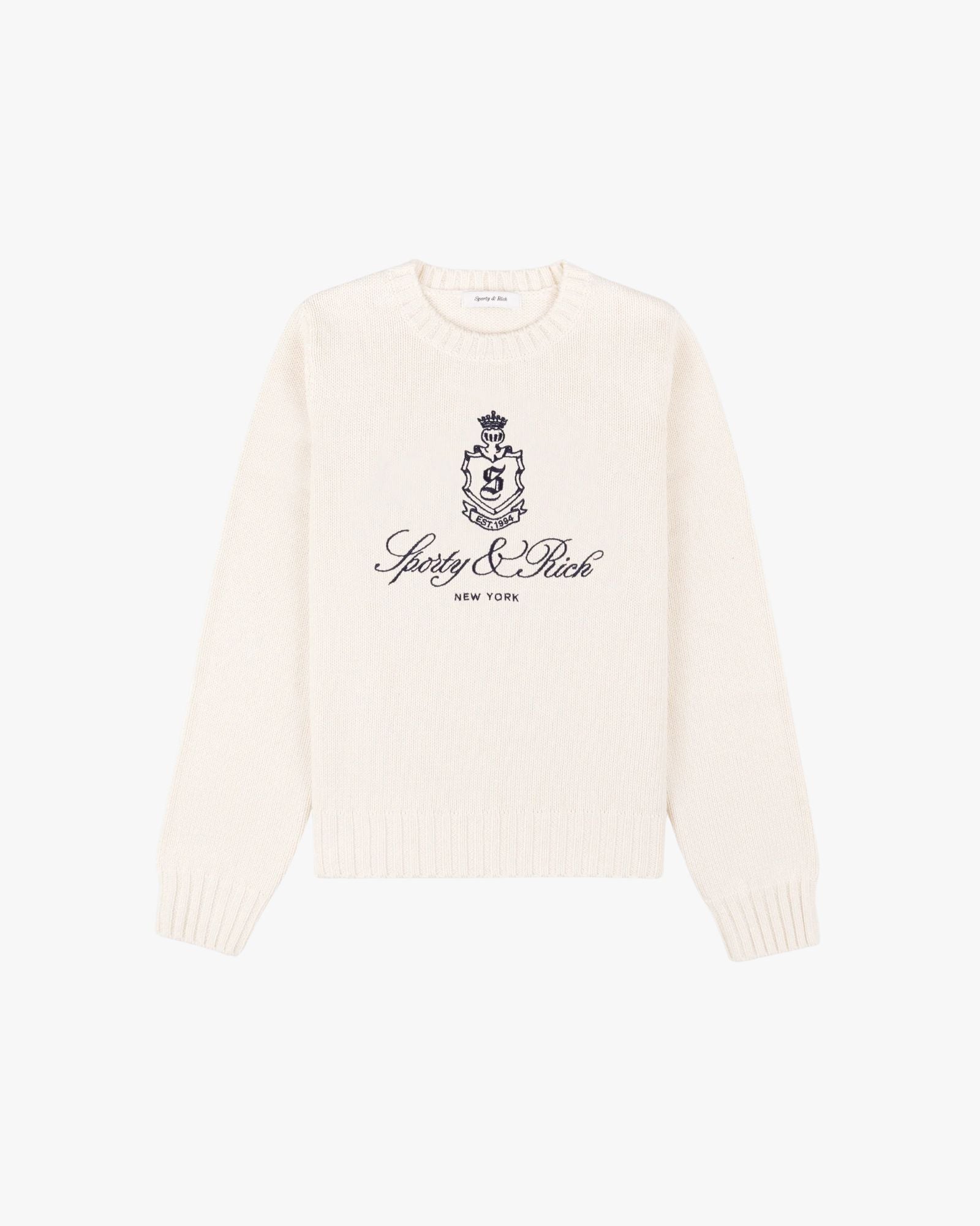 Vendome Knitted Sweater Ecru