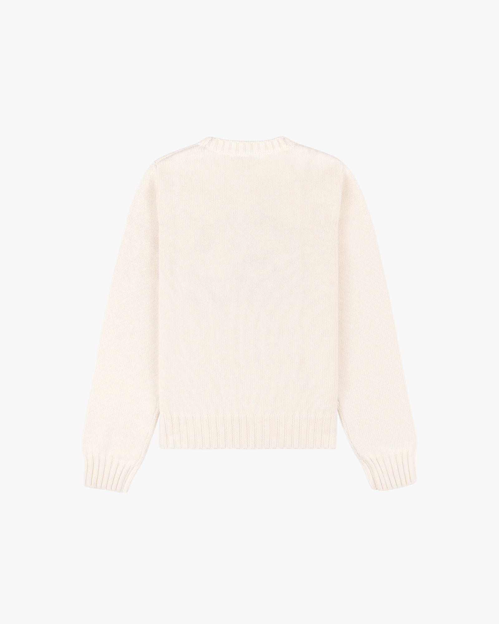 Vendome Knitted Sweater Ecru