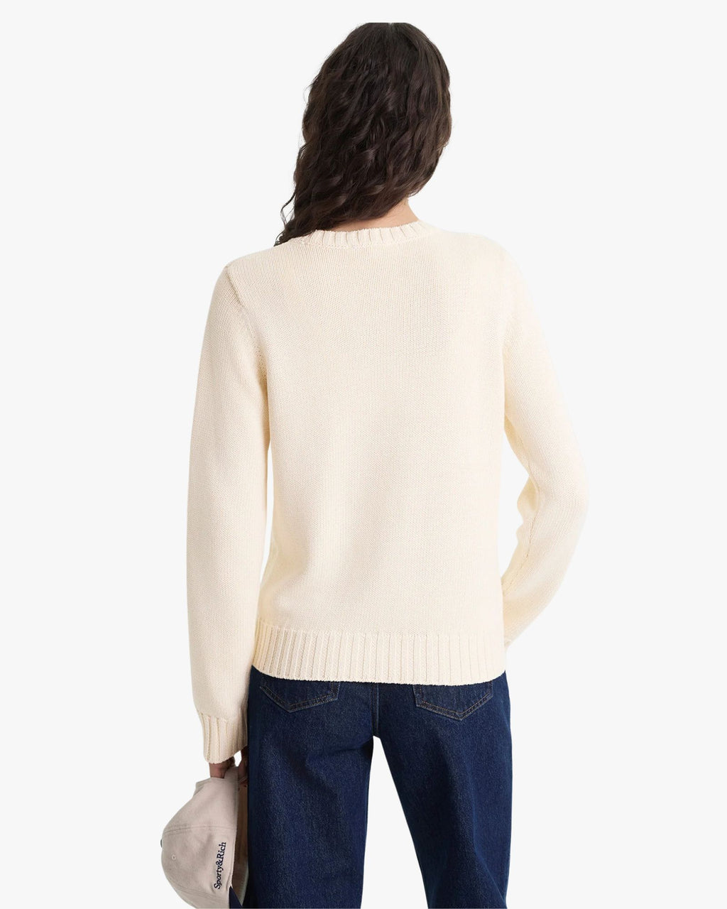 Vendome Knitted Sweater Ecru