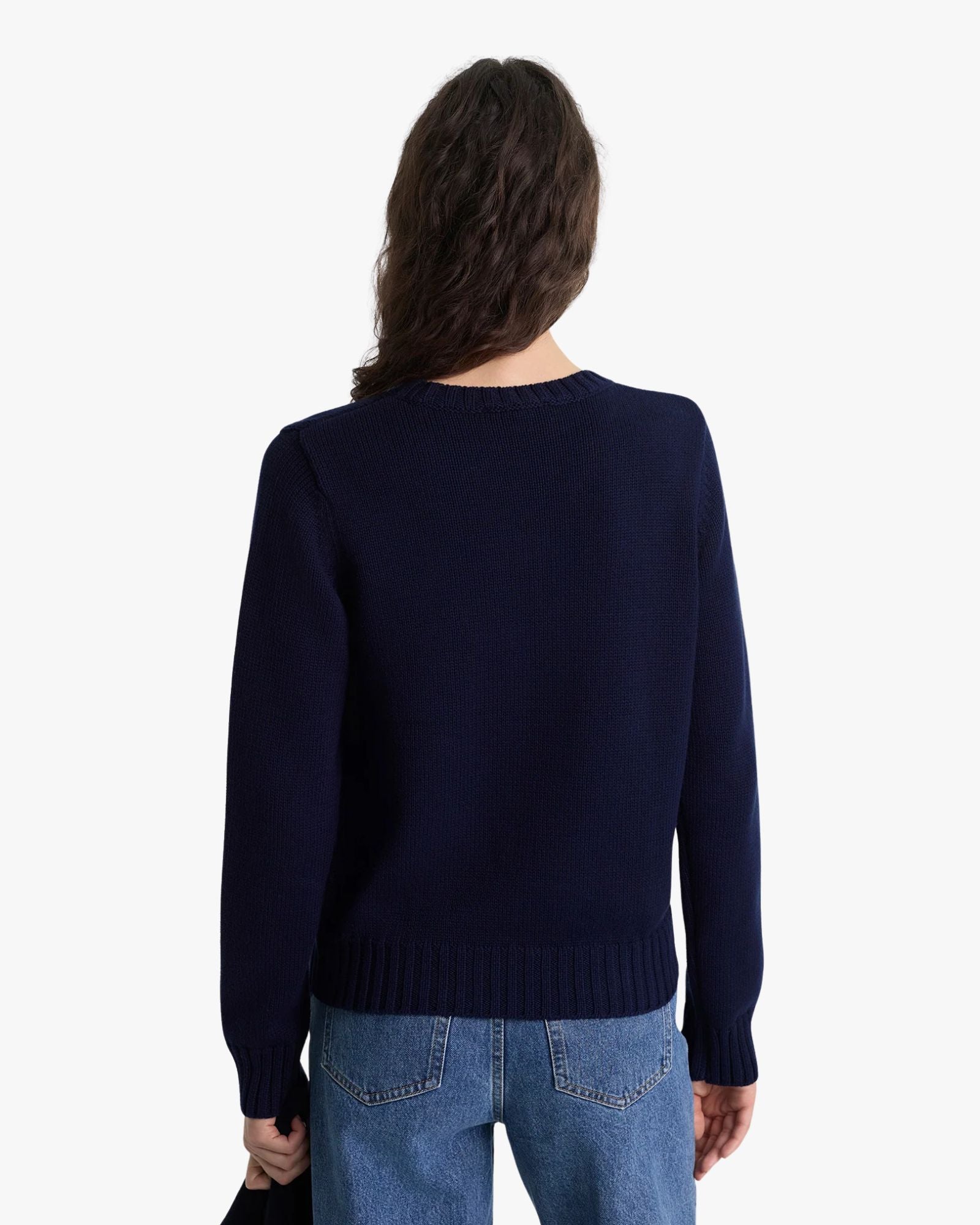 Vendome Knitted Sweater Dark Navy