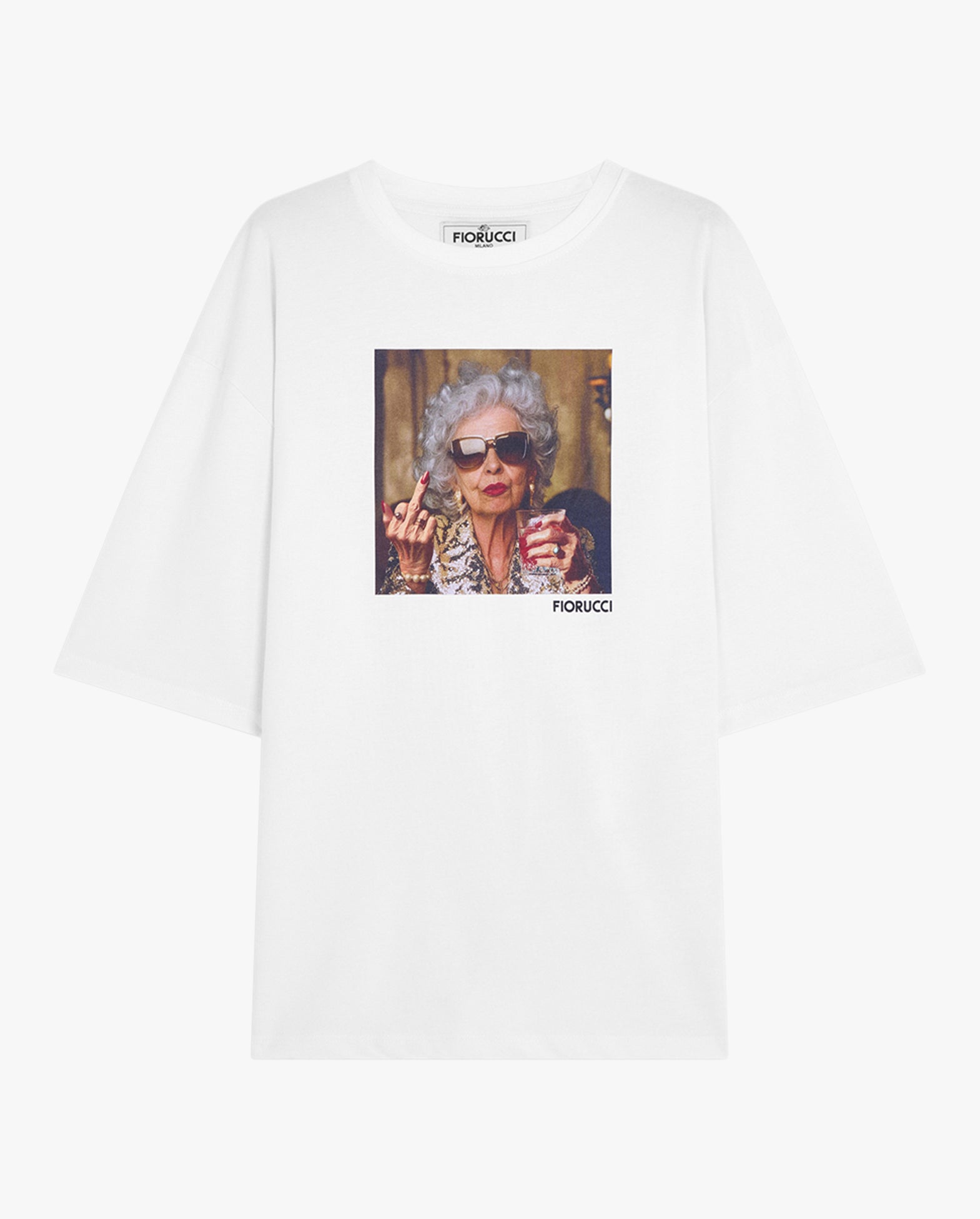 Oldies but Goldies Print Relaxed Fit T-Shirt
