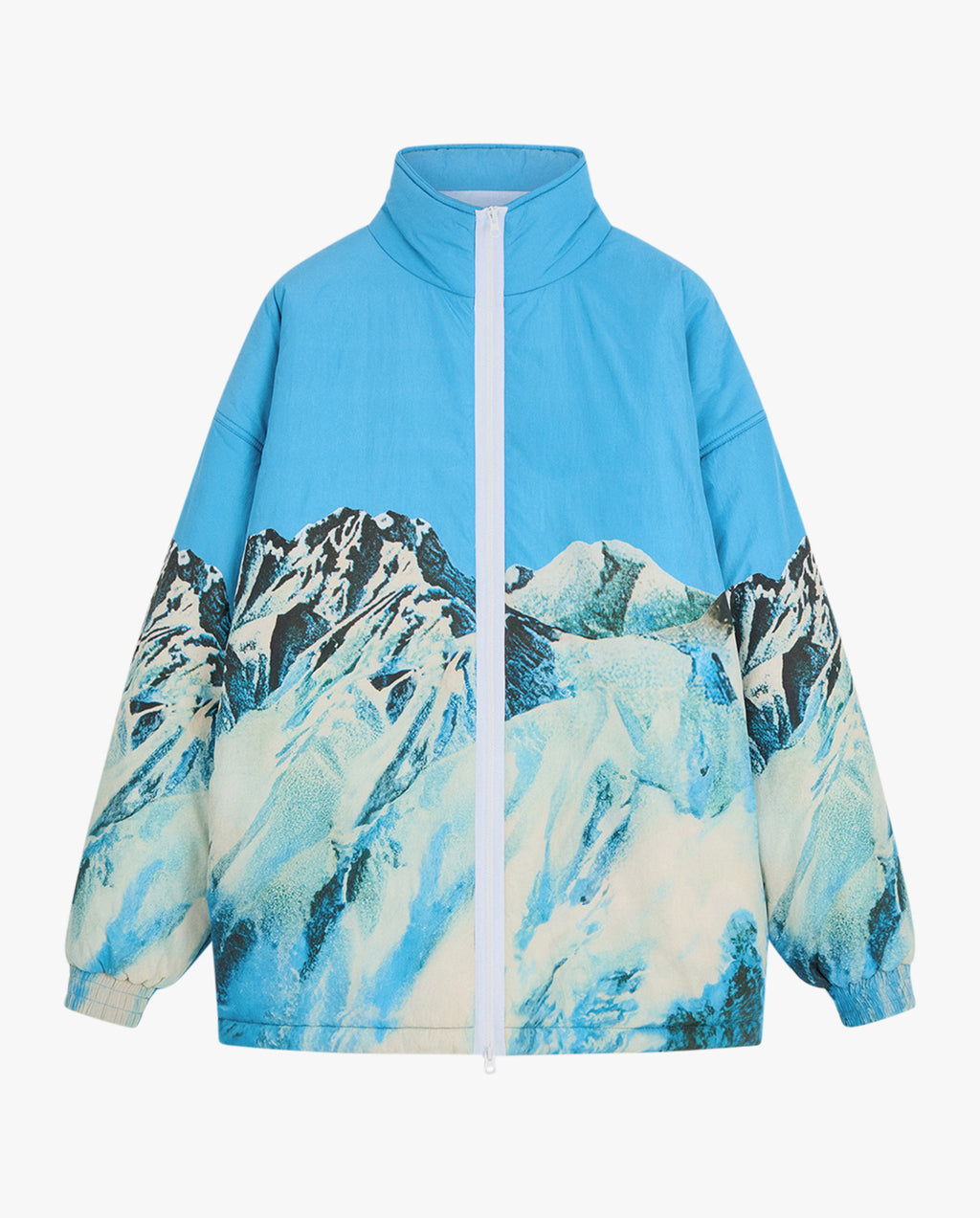 Womens Winter Waterskiing Print Jacket