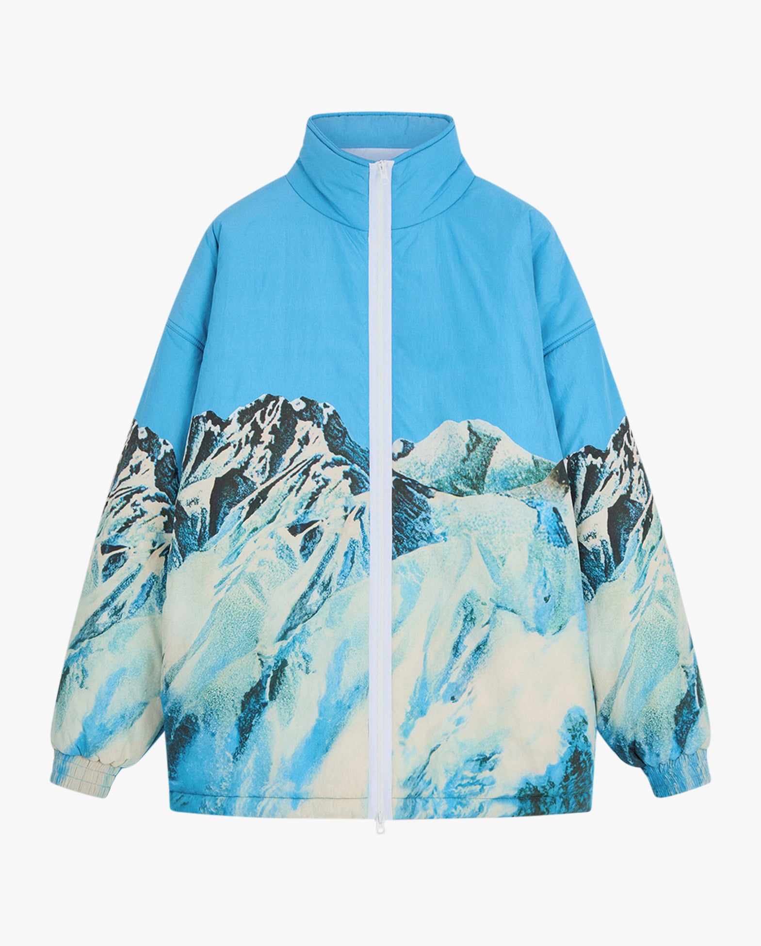 Womens Winter Waterskiing Print Jacket
