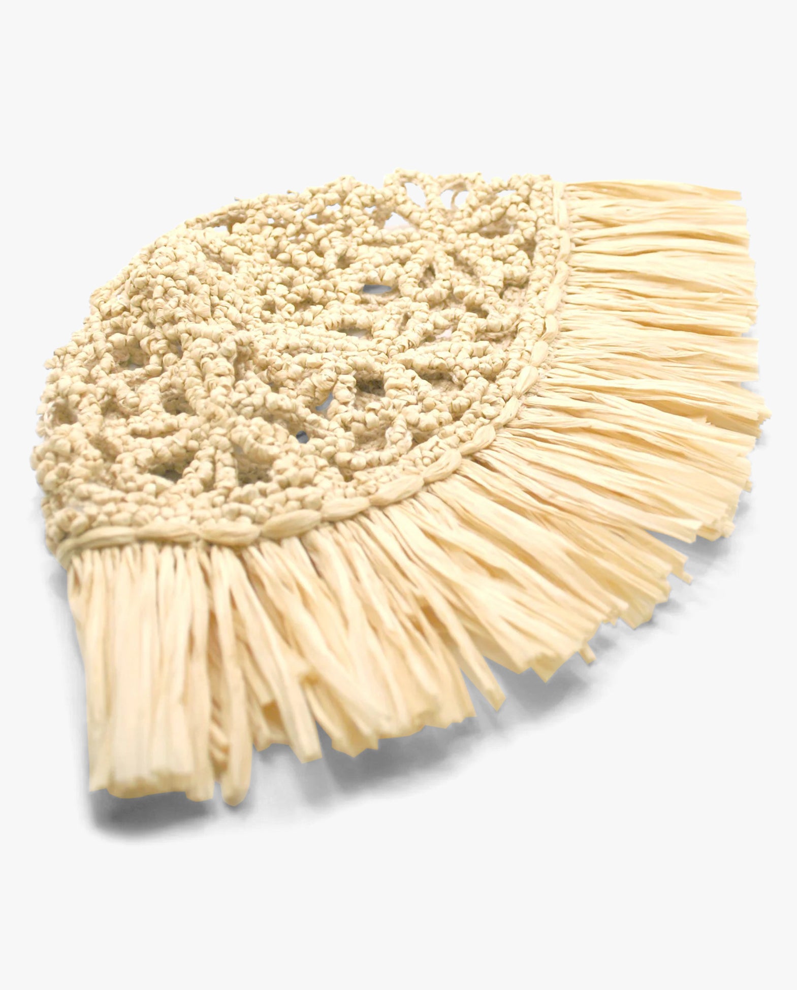 Raffia Flower Hat