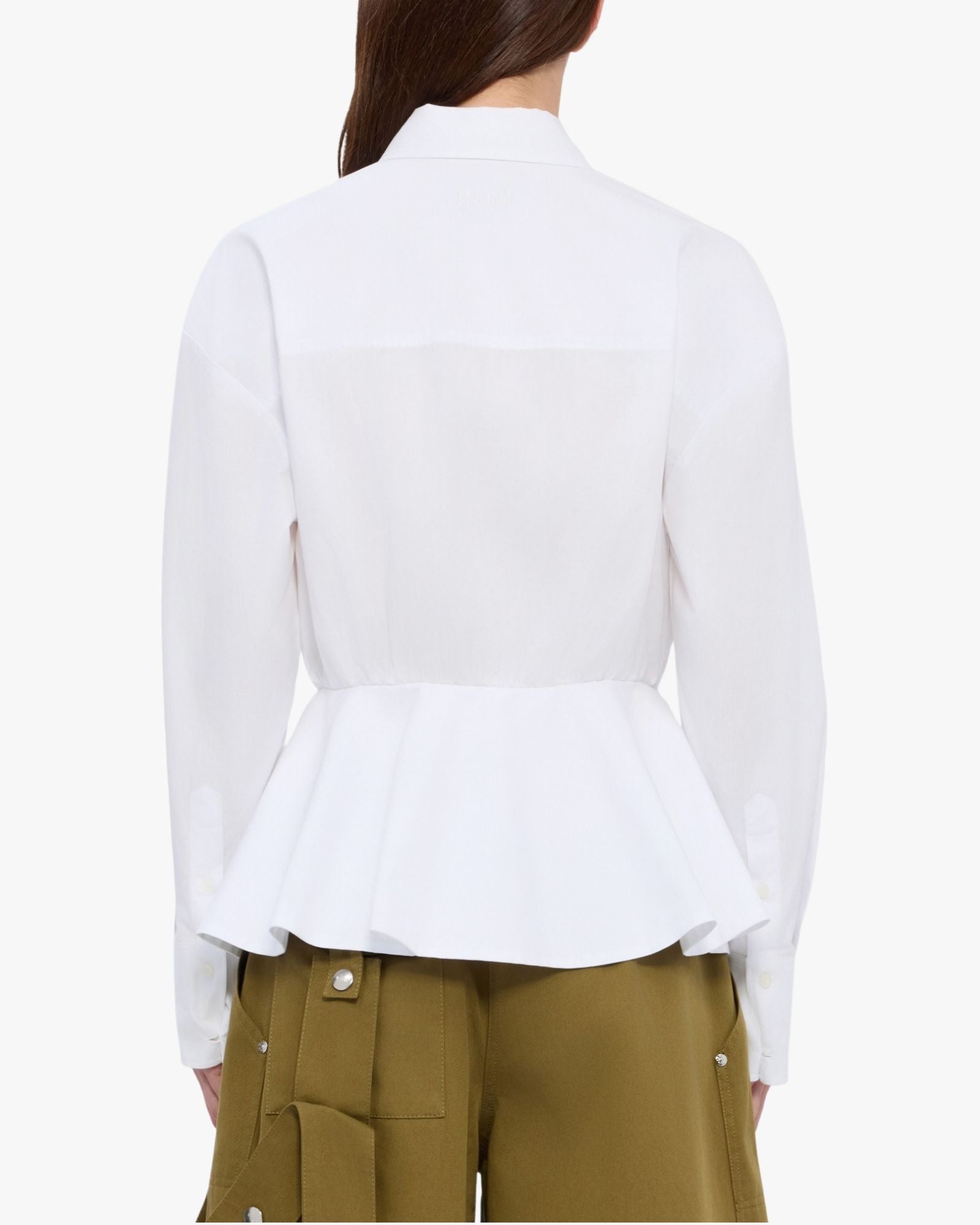 MSGM White Cotton Shirt
