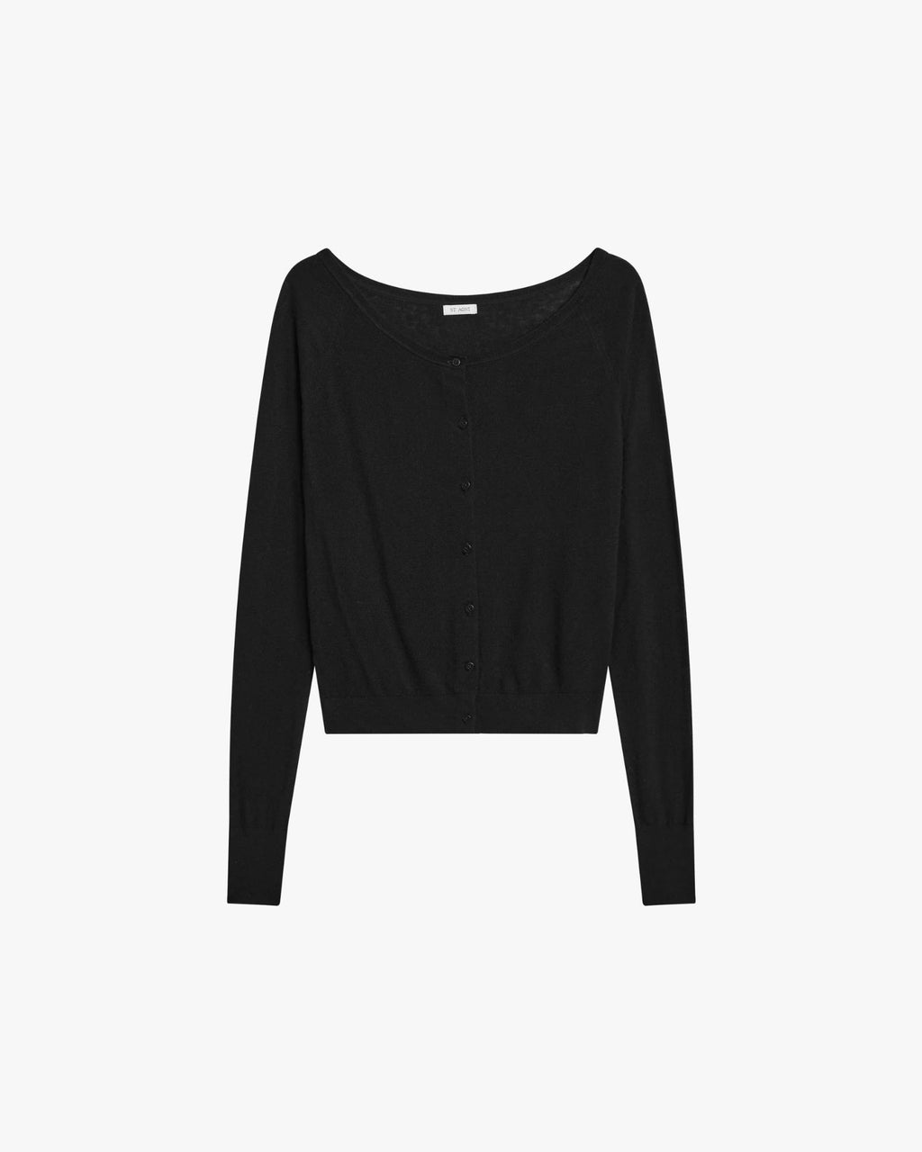 Merino Wool Ballet Cardigan Black