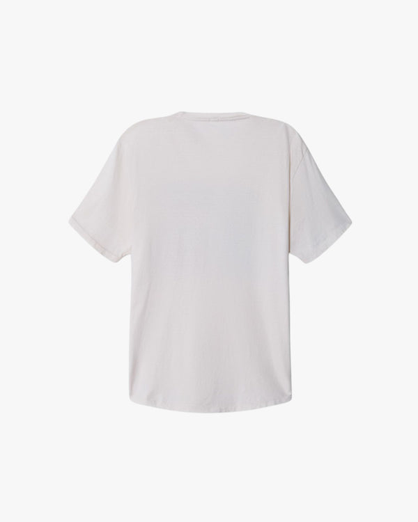 Boyfriend Tee Cowboy Butts Vintage White