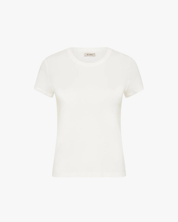Organic Cotton Baby Tee White