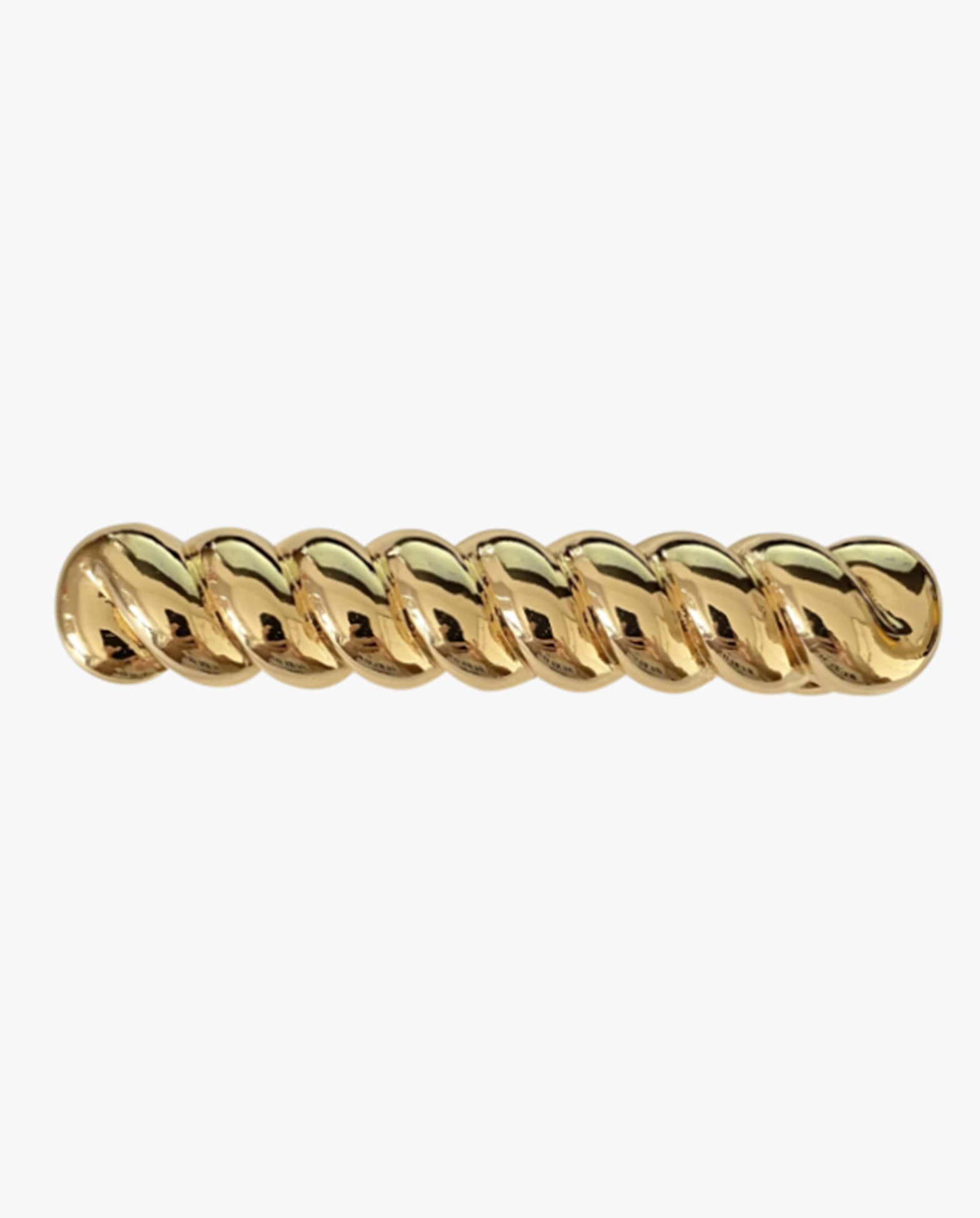 Barrette Torchon Gold