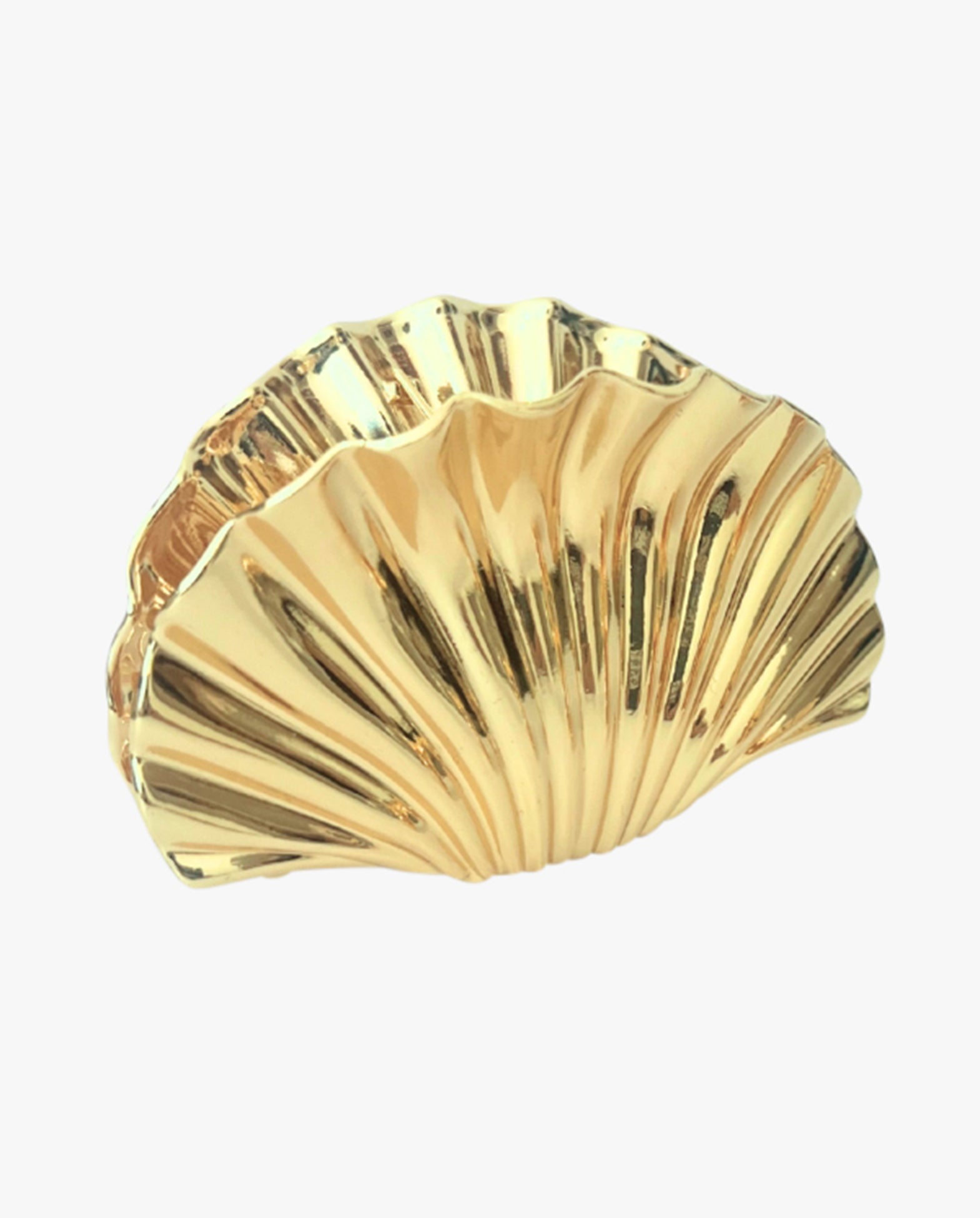 Big Shell Claw Gold