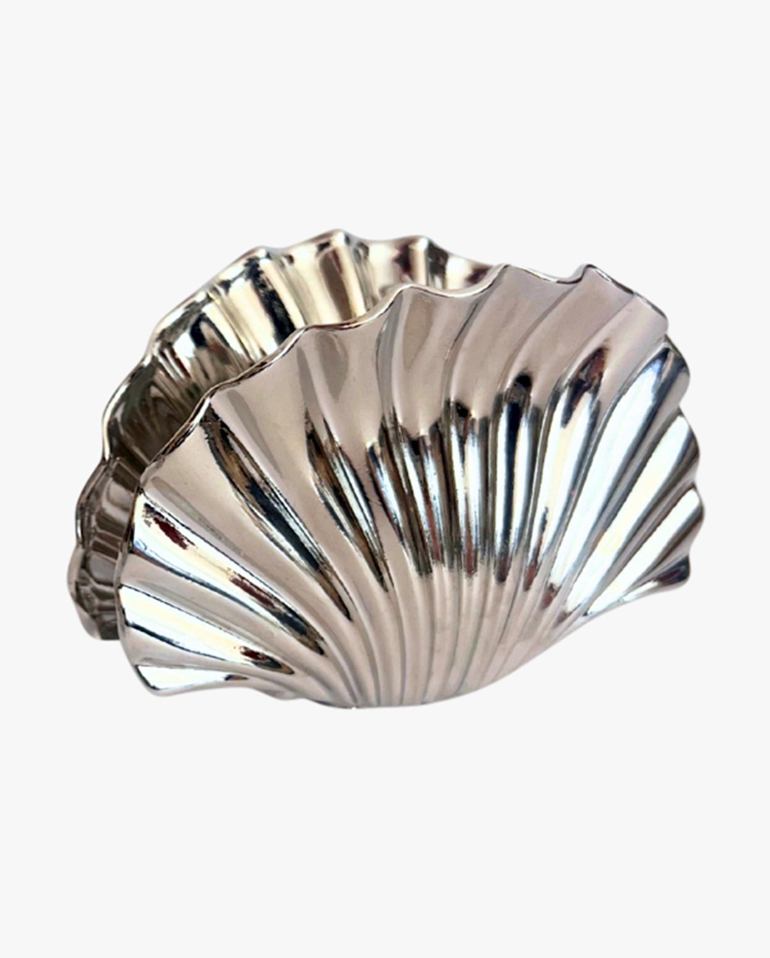 Big Shell Claw Silver