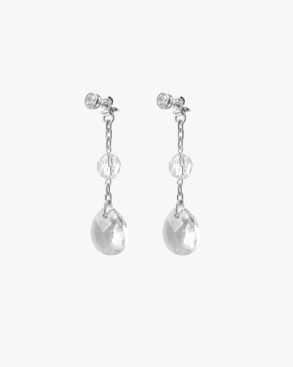 Ear Set Silver: Earrings and Ear Cuff Glimmerly