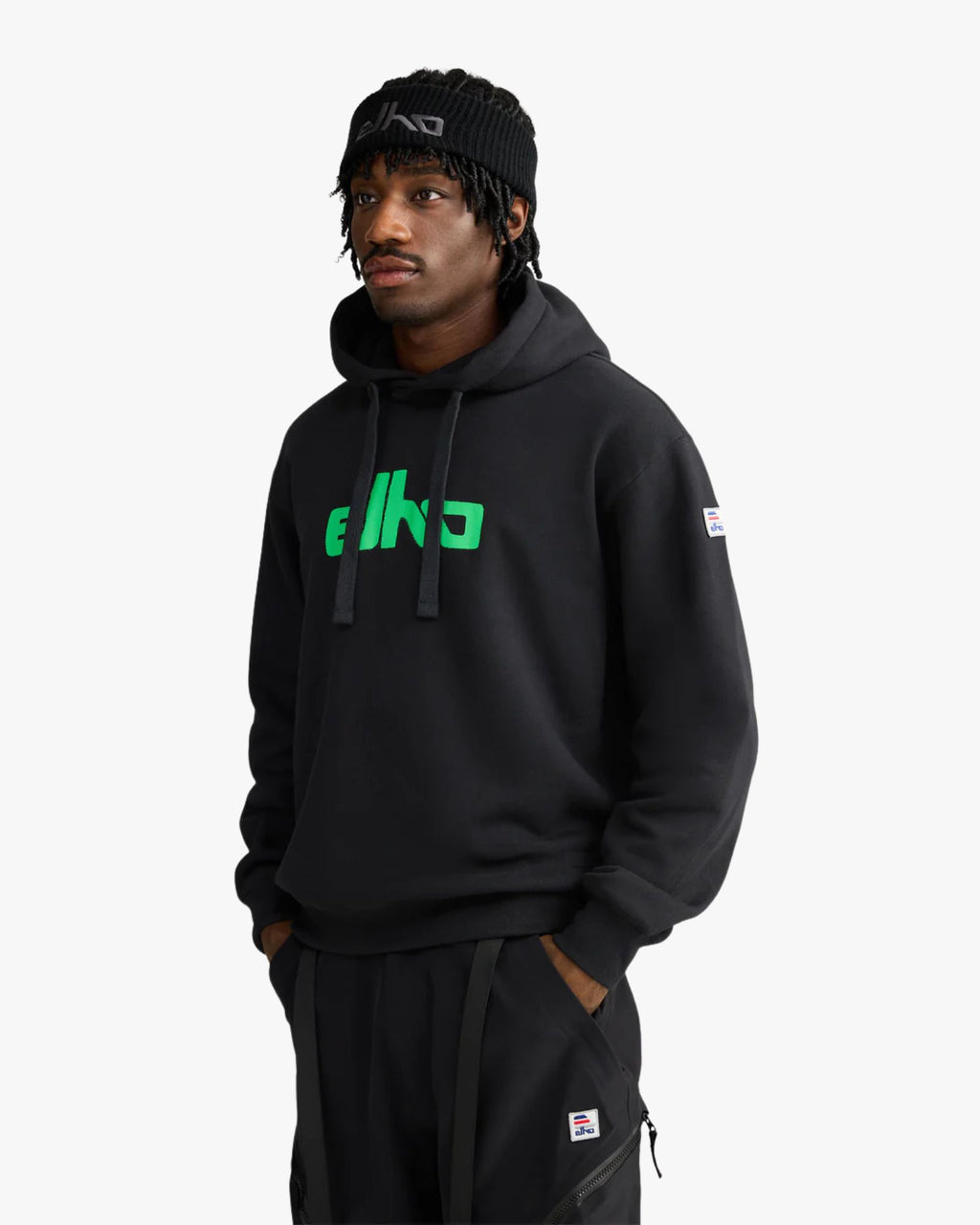 Waterloo Black Headband