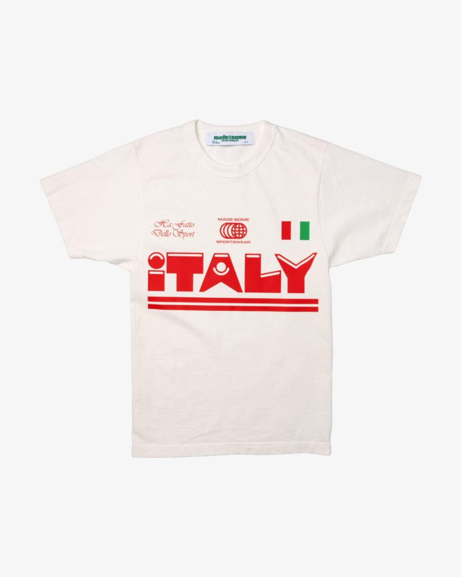 Italy Tee Shirt White