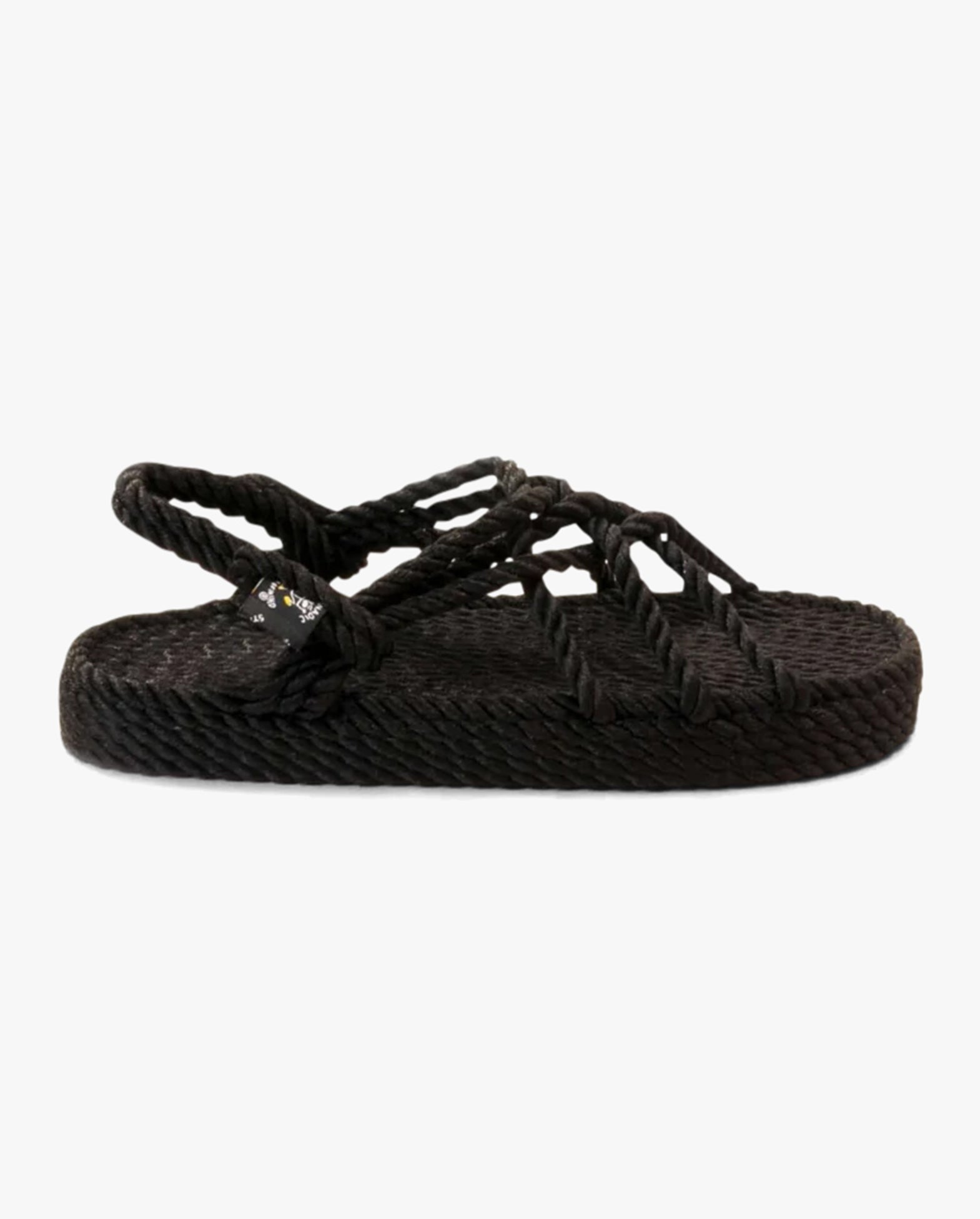 Jc Compensees Black Sandals