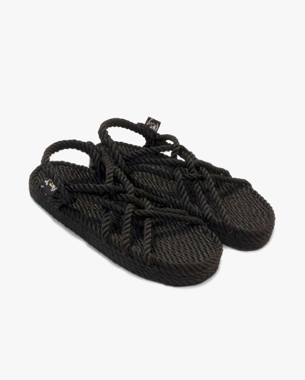Jc Compensees Black Sandals