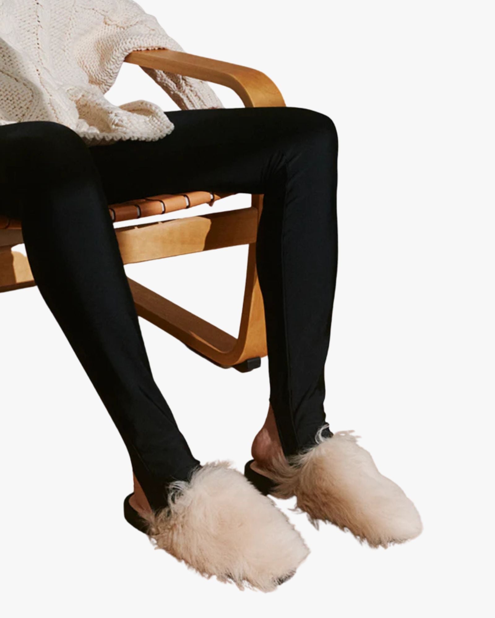 Lama Shearling Long Shoes