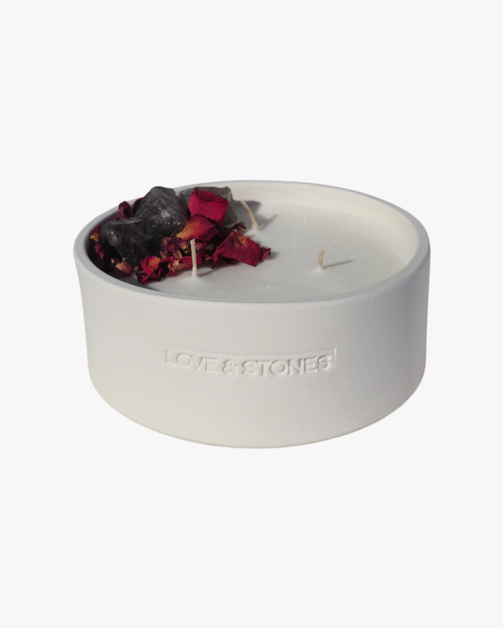 Large Balance White Ceramic Candle 1200Ml